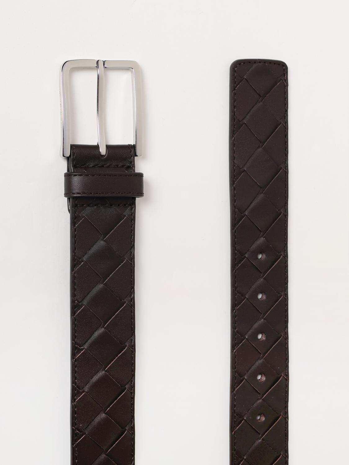 Bottega Veneta Belt Men Brown BOTTEGA VENETA