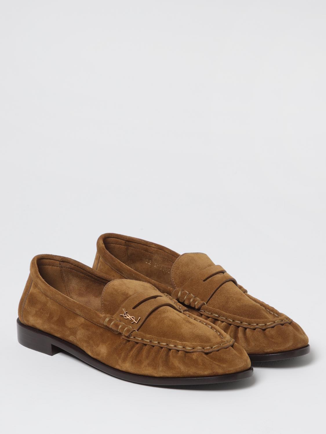 Saint Laurent Loafers Men Brown
