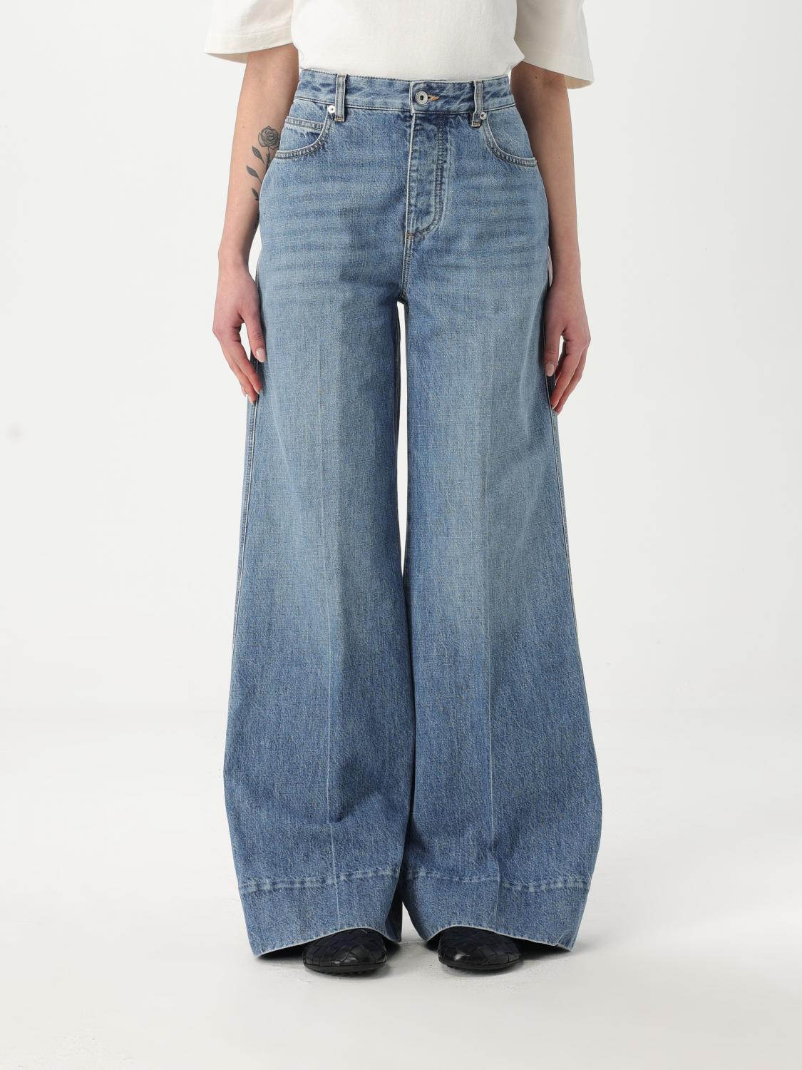 Bottega Veneta Jeans Woman Blue BOTTEGA VENETA