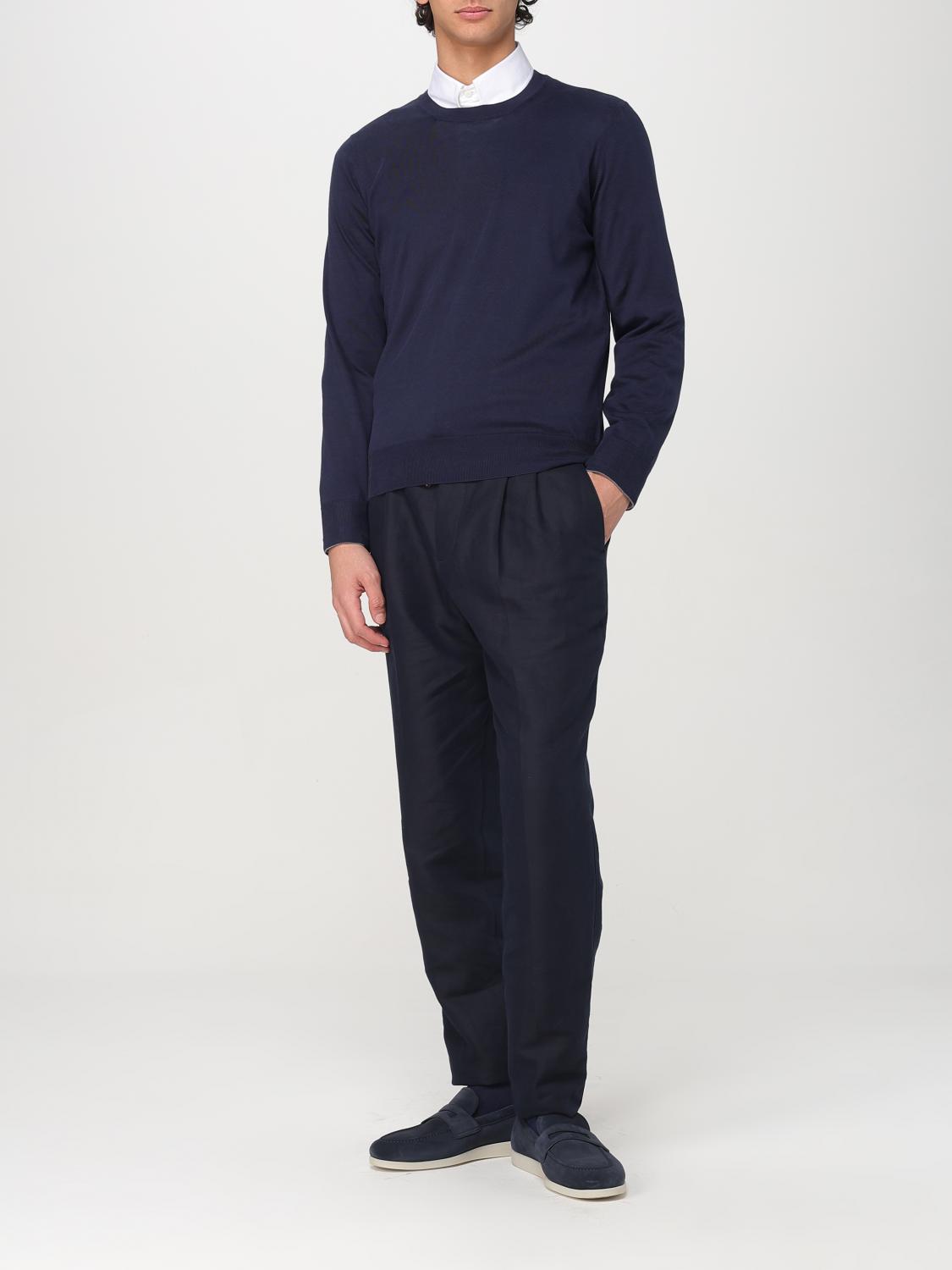 Brunello Cucinelli Men Linen Trousers BRUNELLO CUCINELLI