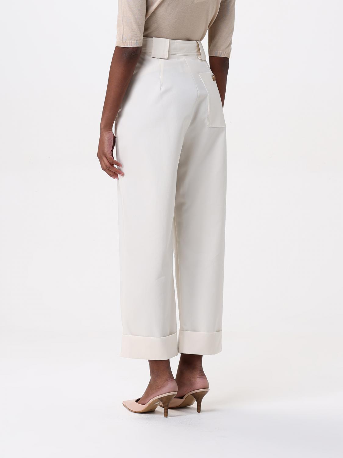 Max Mara Pants Woman White MAX MARA