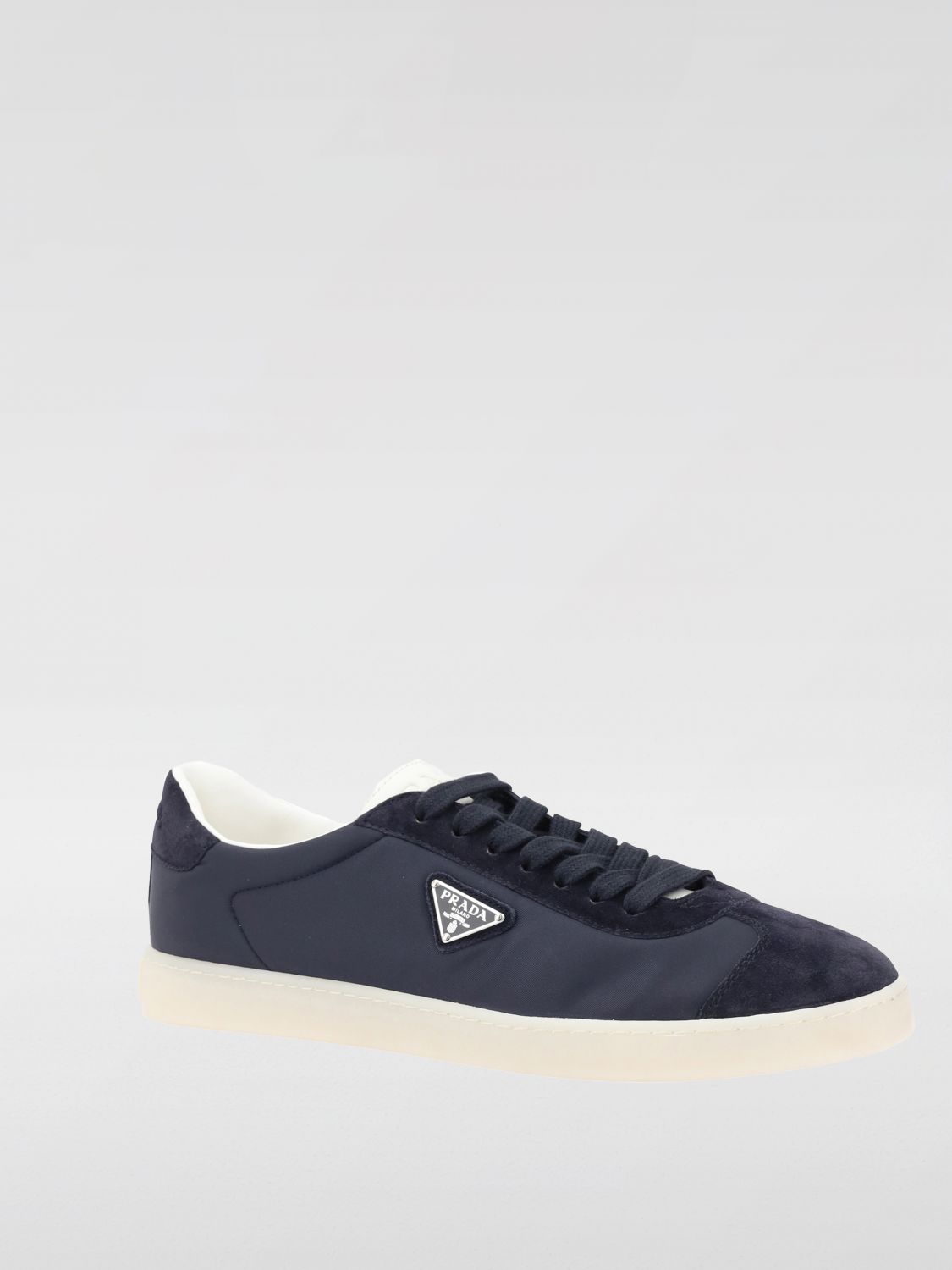 Prada Brogue Shoes Men Blue PRADA