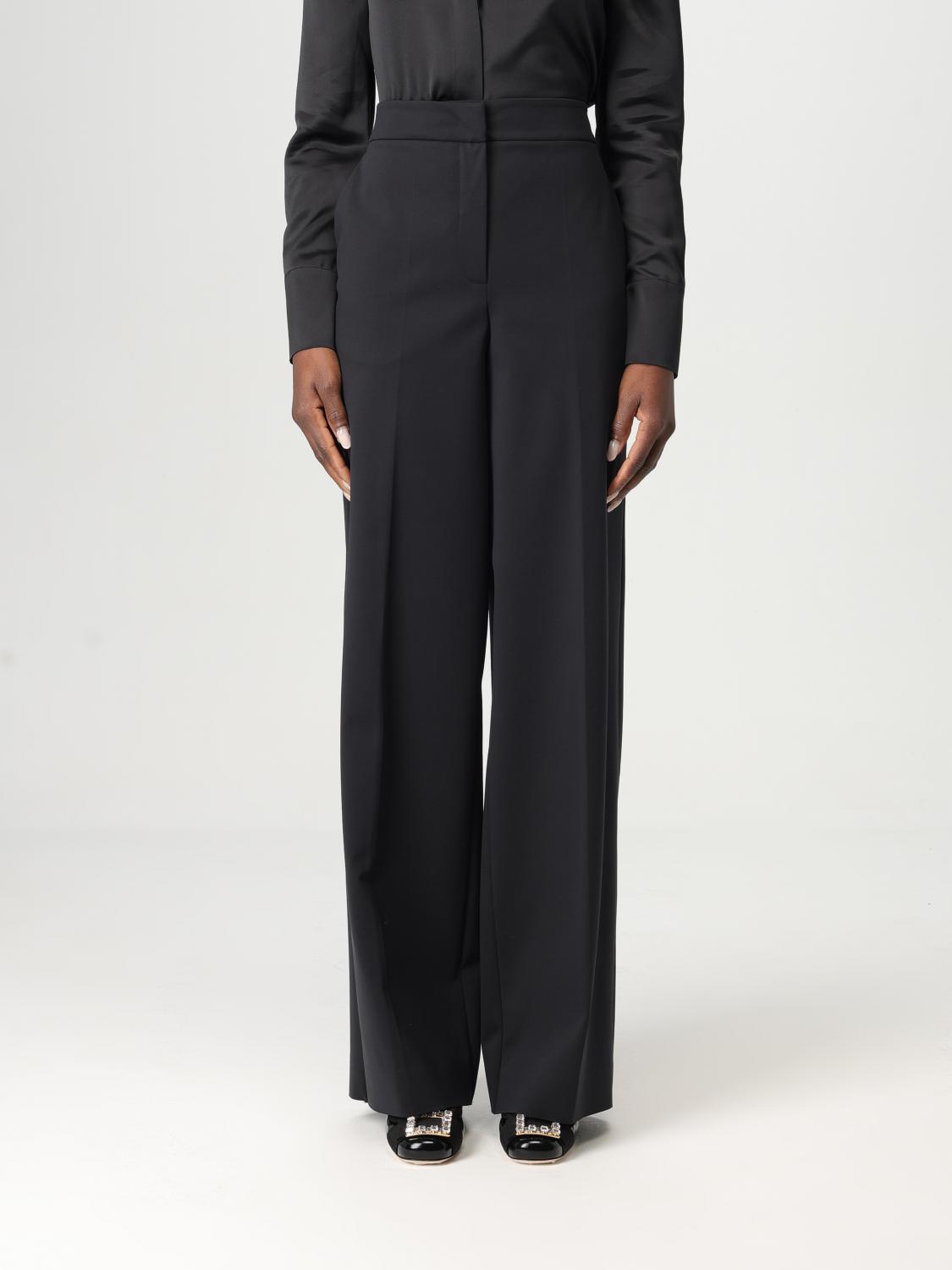 Max Mara Pants Woman Black MAX MARA
