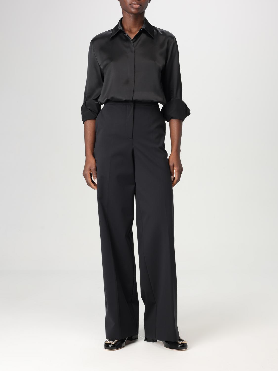 Max Mara Pants Woman Black MAX MARA