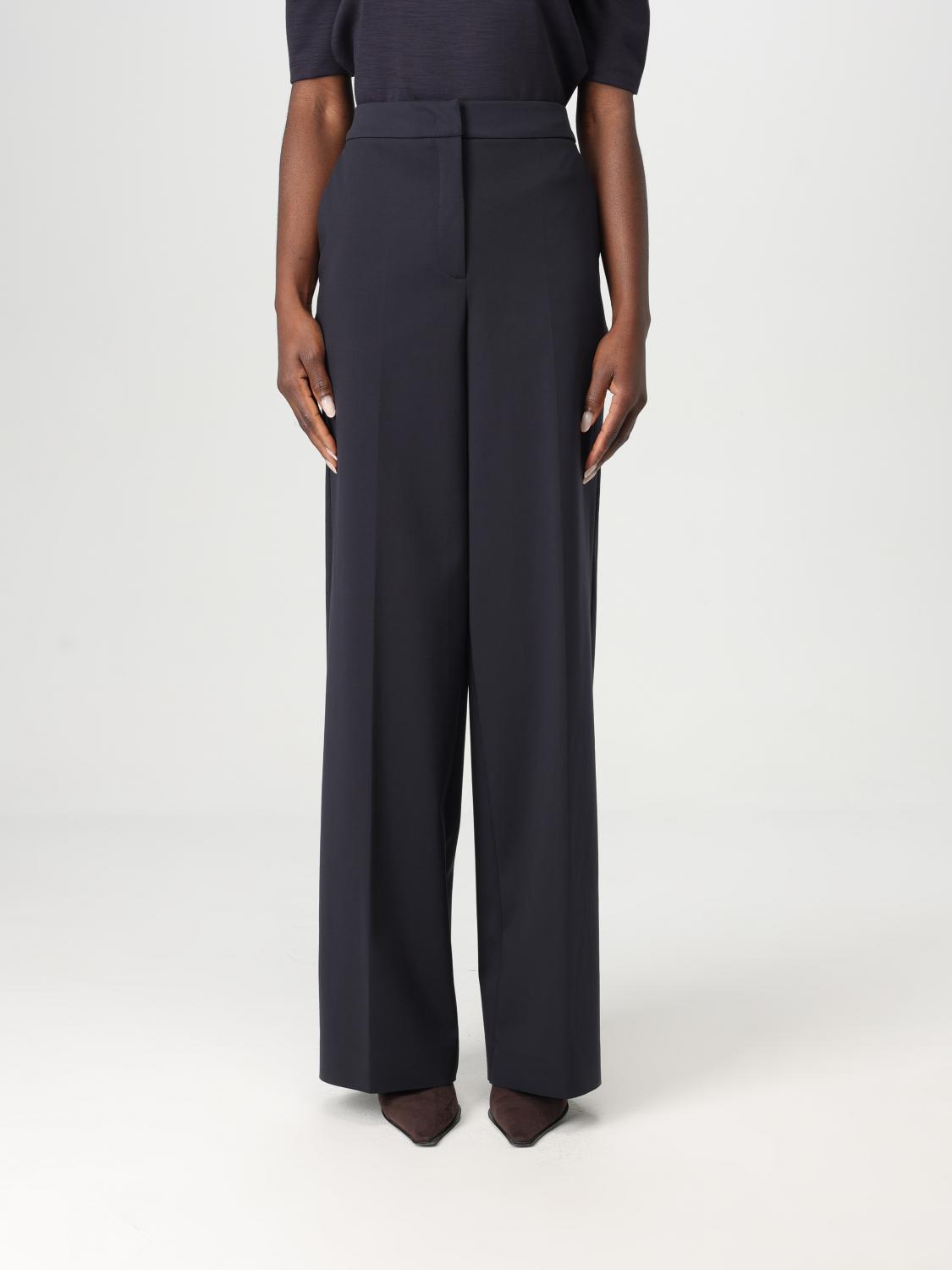 Max Mara Pants Woman Blue MAX MARA