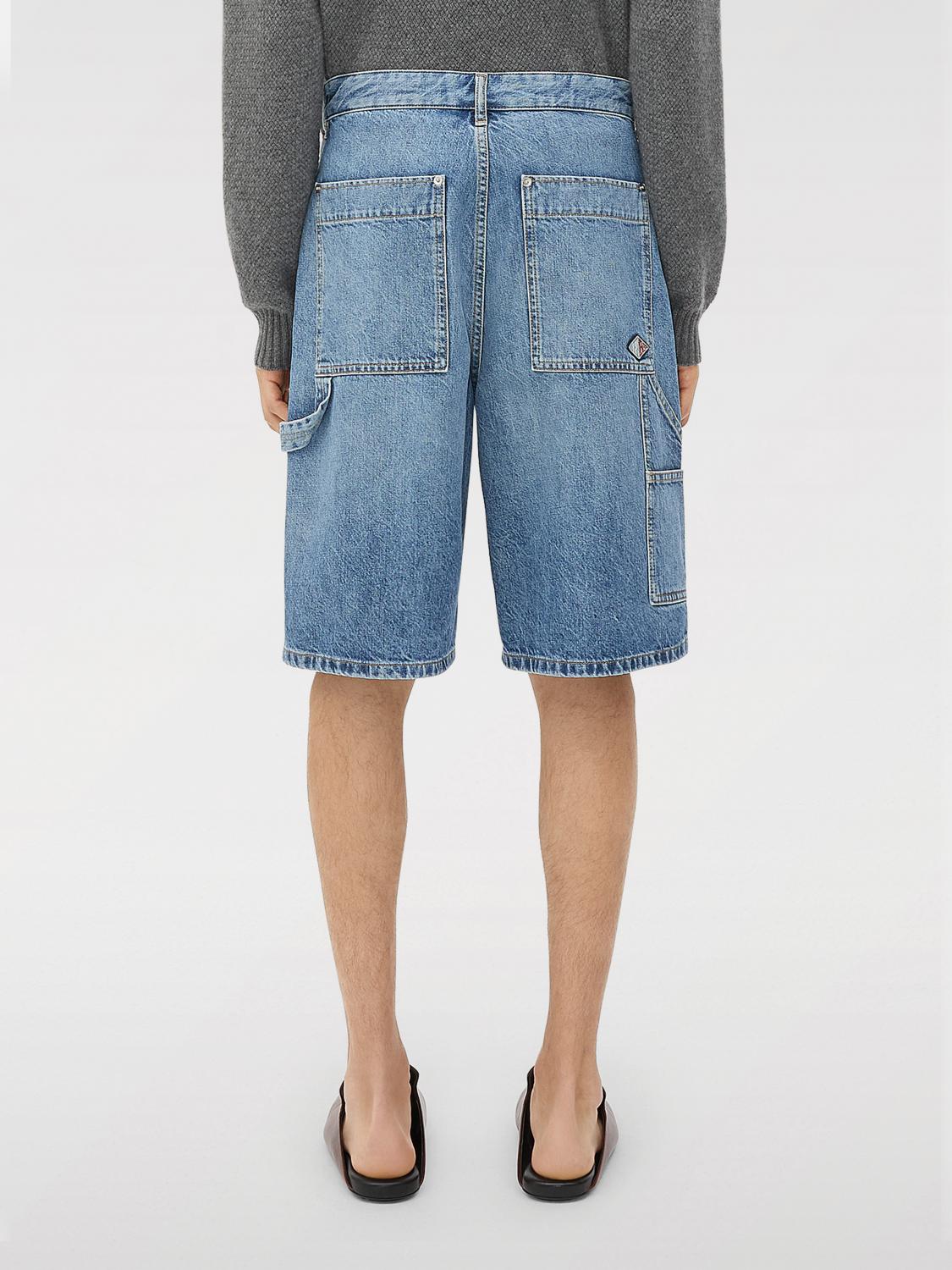 Bottega Veneta Shorts Men Blue BOTTEGA VENETA