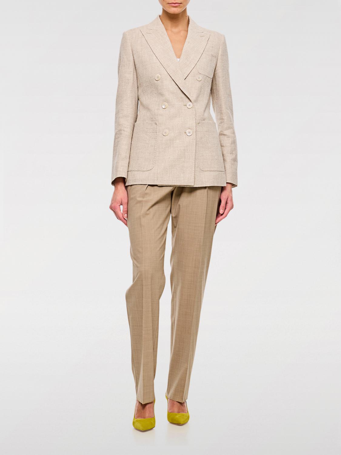 Max Mara Jacket Woman Beige MAX MARA