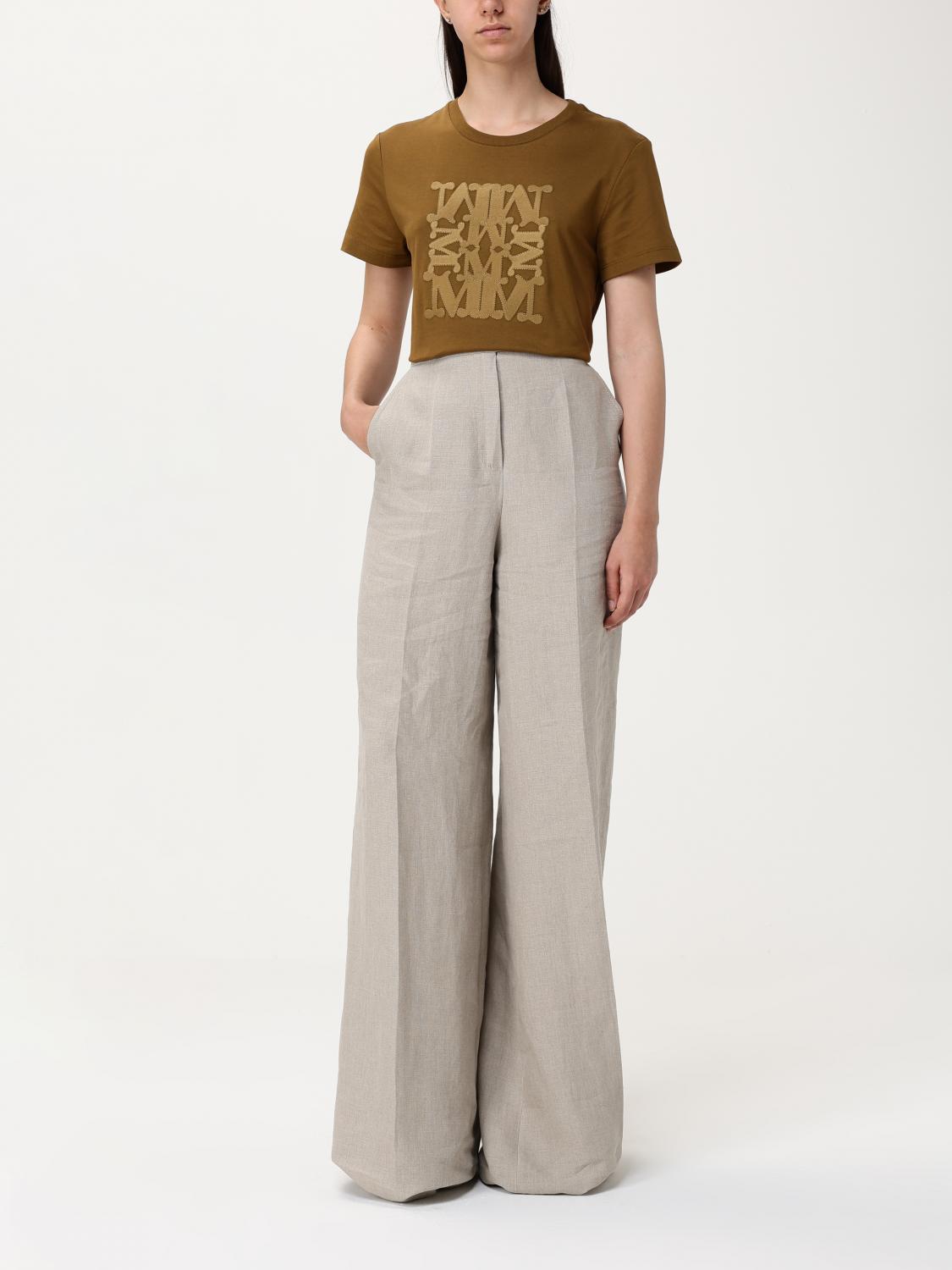 Max Mara T-Shirt Woman Green MAX MARA