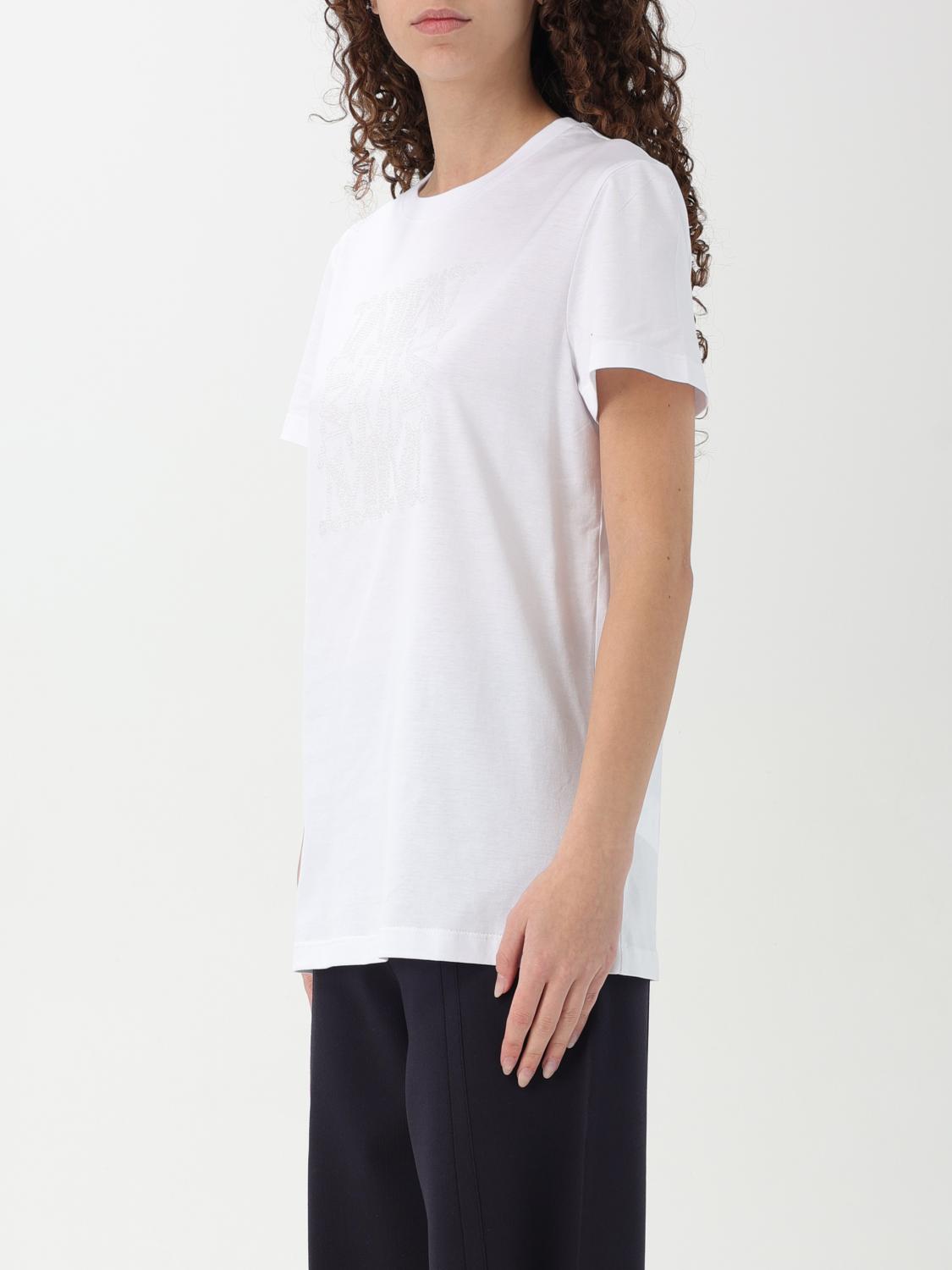 Max Mara T-Shirt Woman White 1 MAX MARA