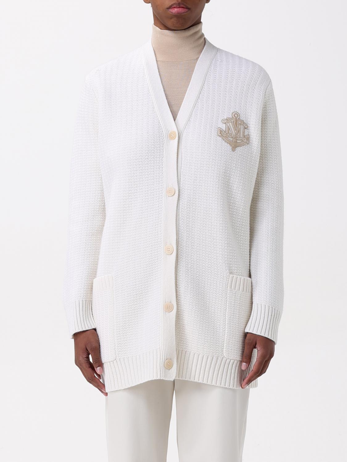 Max Mara Cardigan Woman White MAX MARA