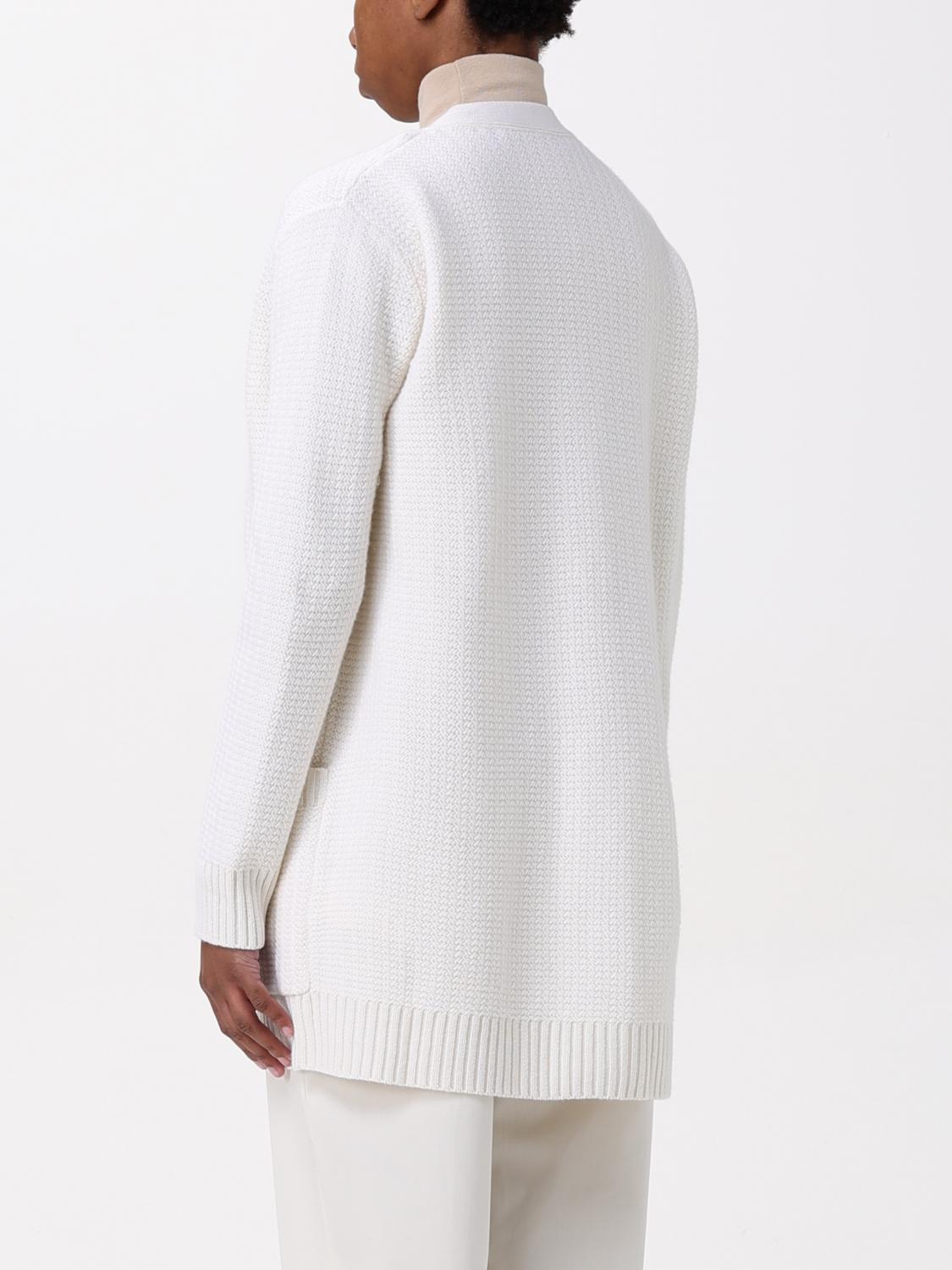 Max Mara Cardigan Woman White MAX MARA