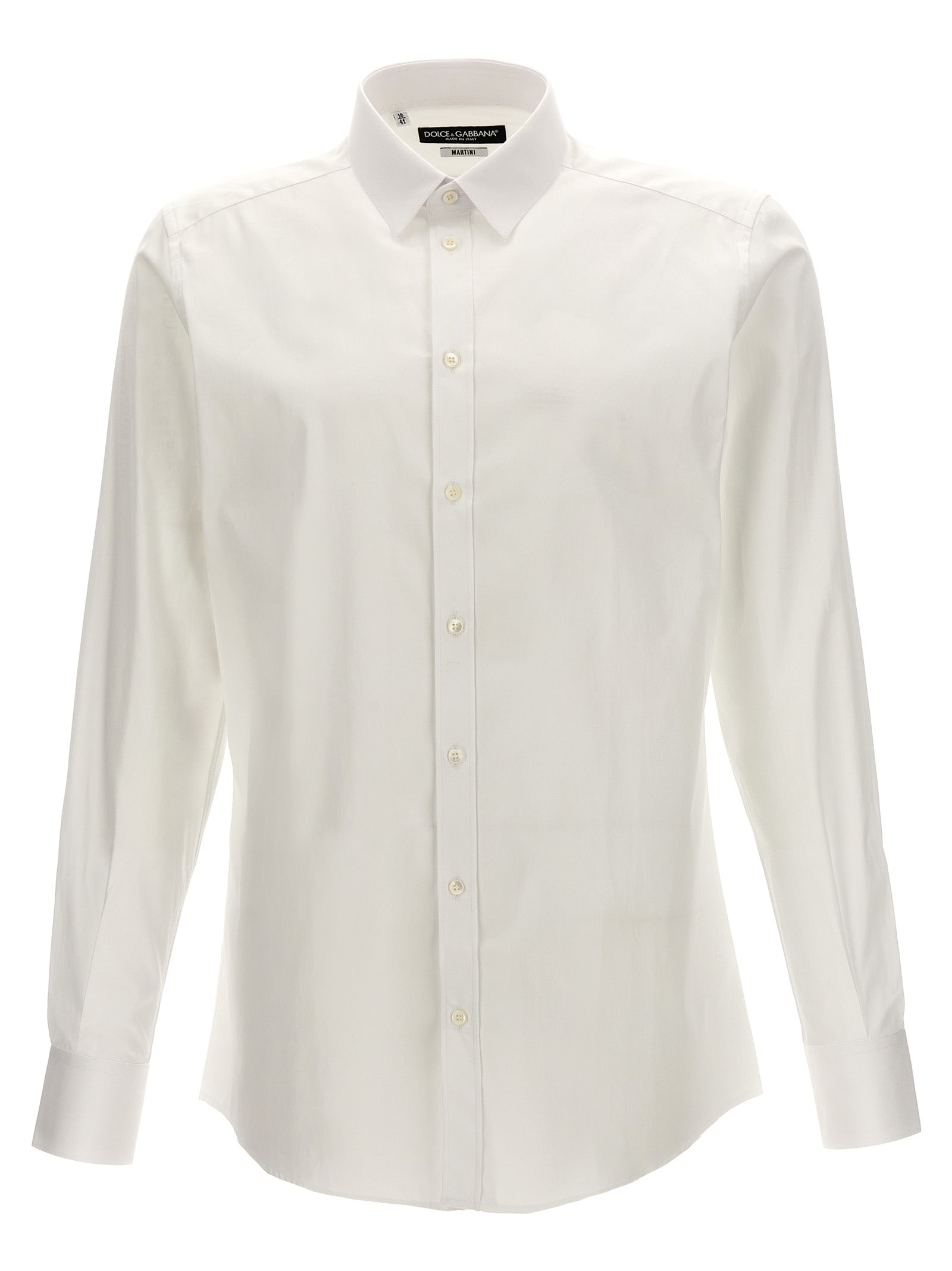 Dolce & Gabbana Men Logo Embroidery Shirt DOLCE & GABBANA