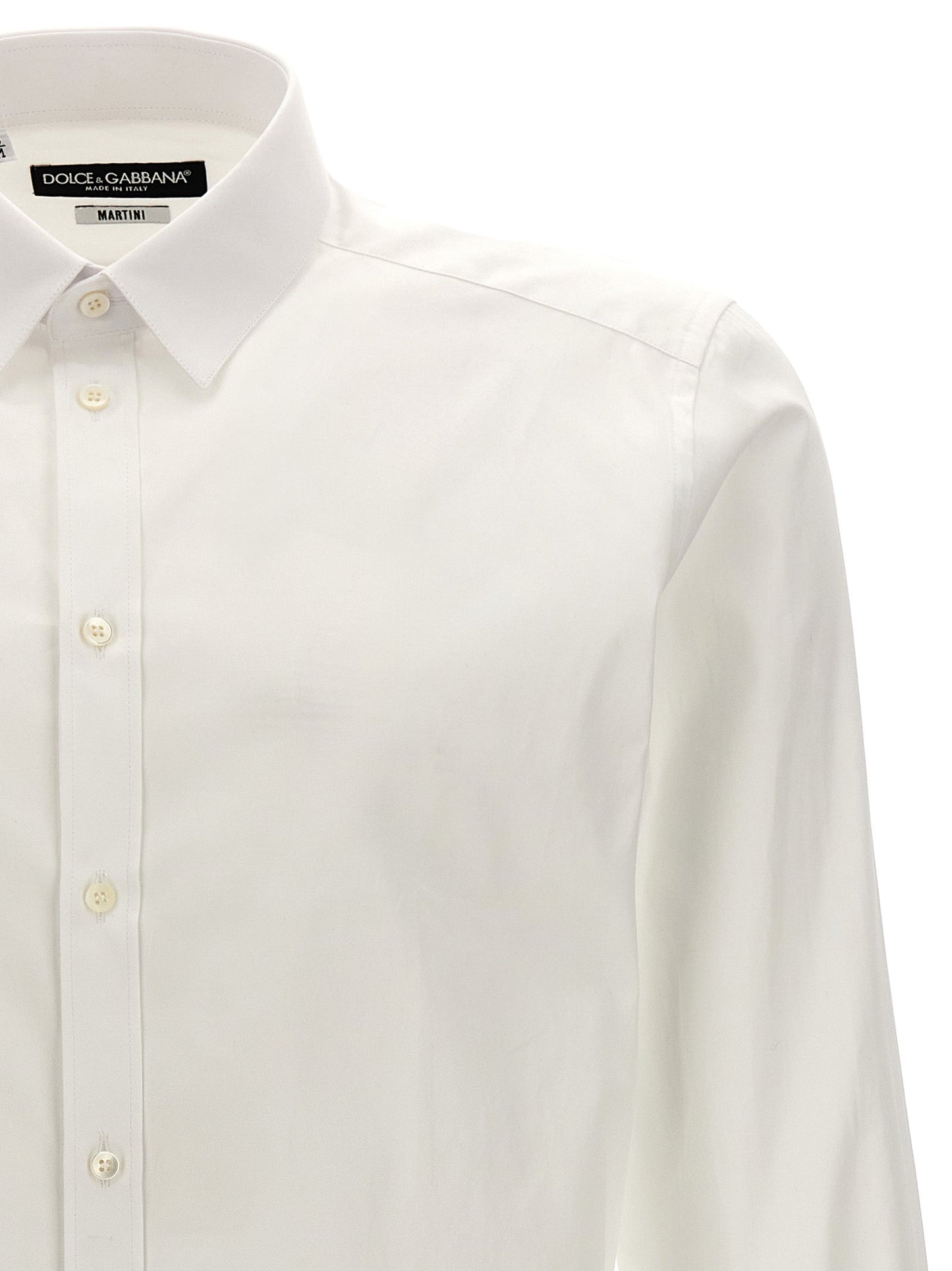 Dolce & Gabbana Men Logo Embroidery Shirt DOLCE & GABBANA