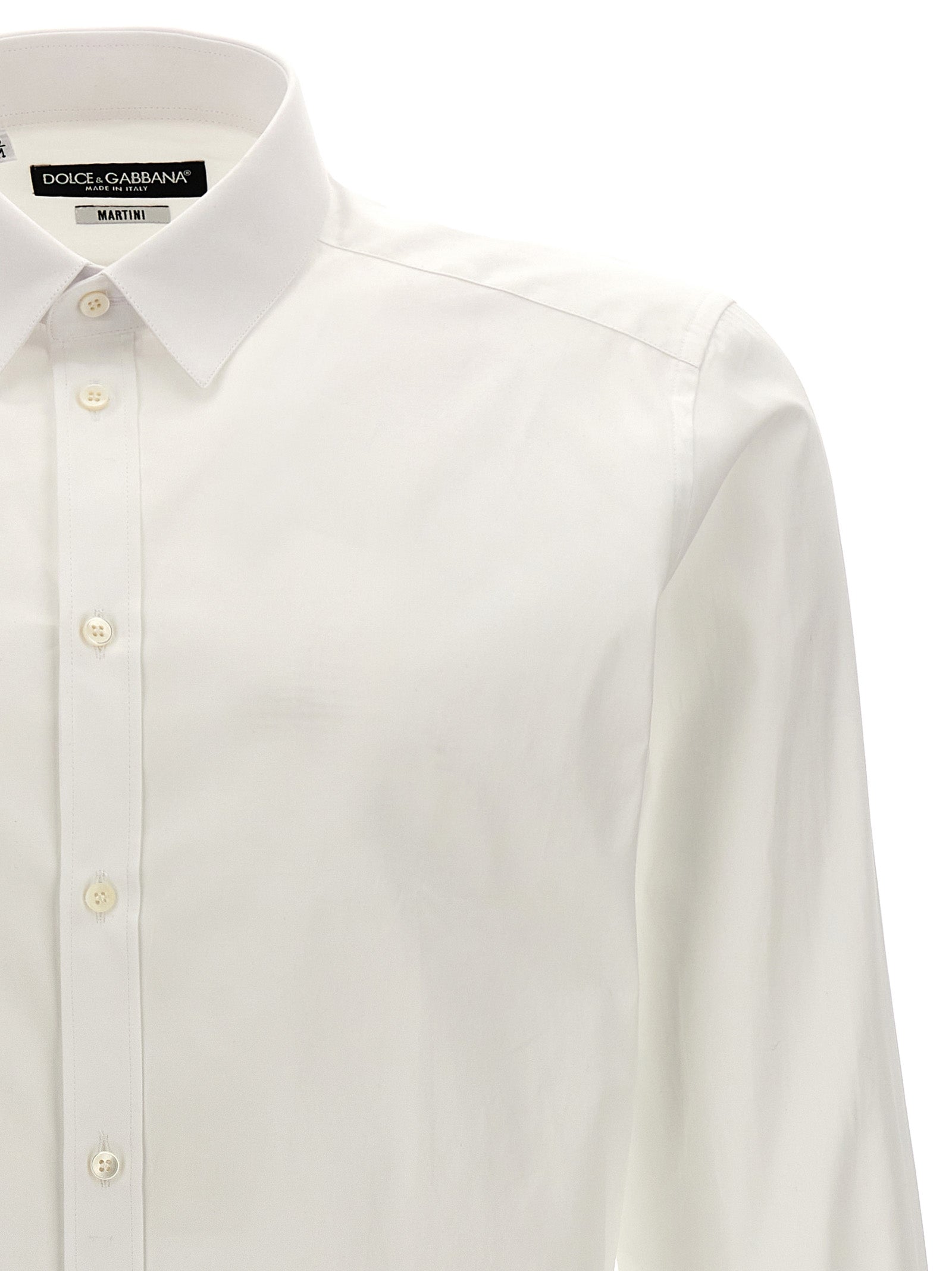 Dolce & Gabbana Men Logo Embroidery Shirt DOLCE & GABBANA