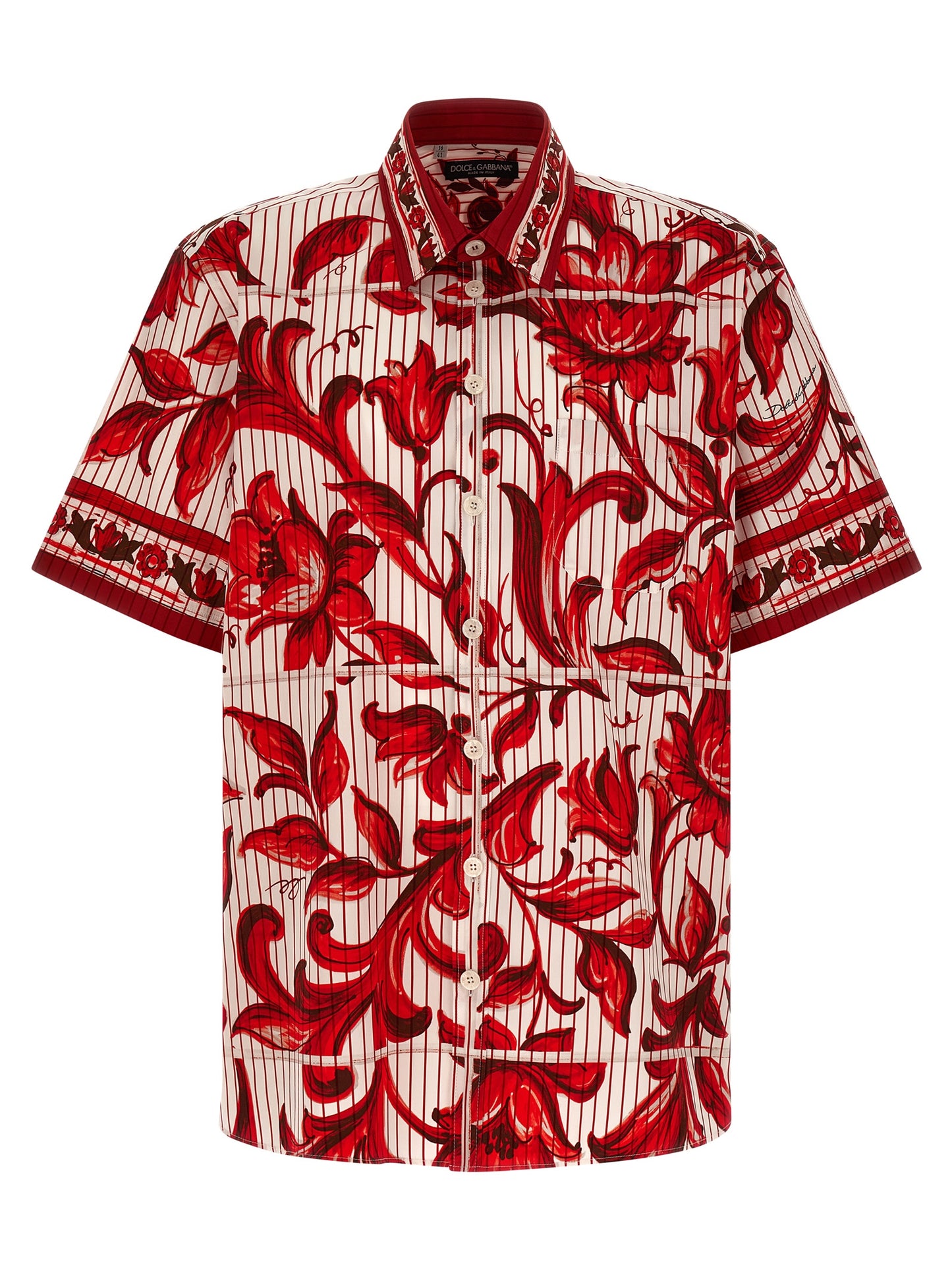 Dolce & Gabbana Men 'Maiolica' Shirt DOLCE & GABBANA