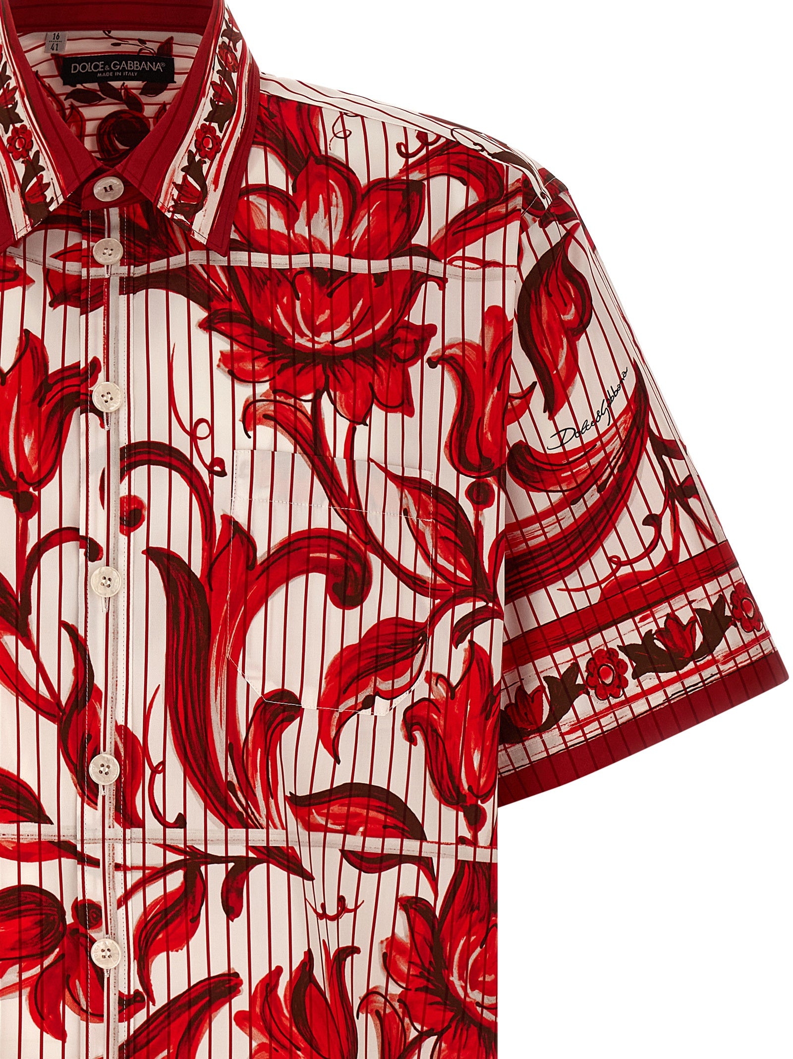 Dolce & Gabbana Men 'Maiolica' Shirt DOLCE & GABBANA