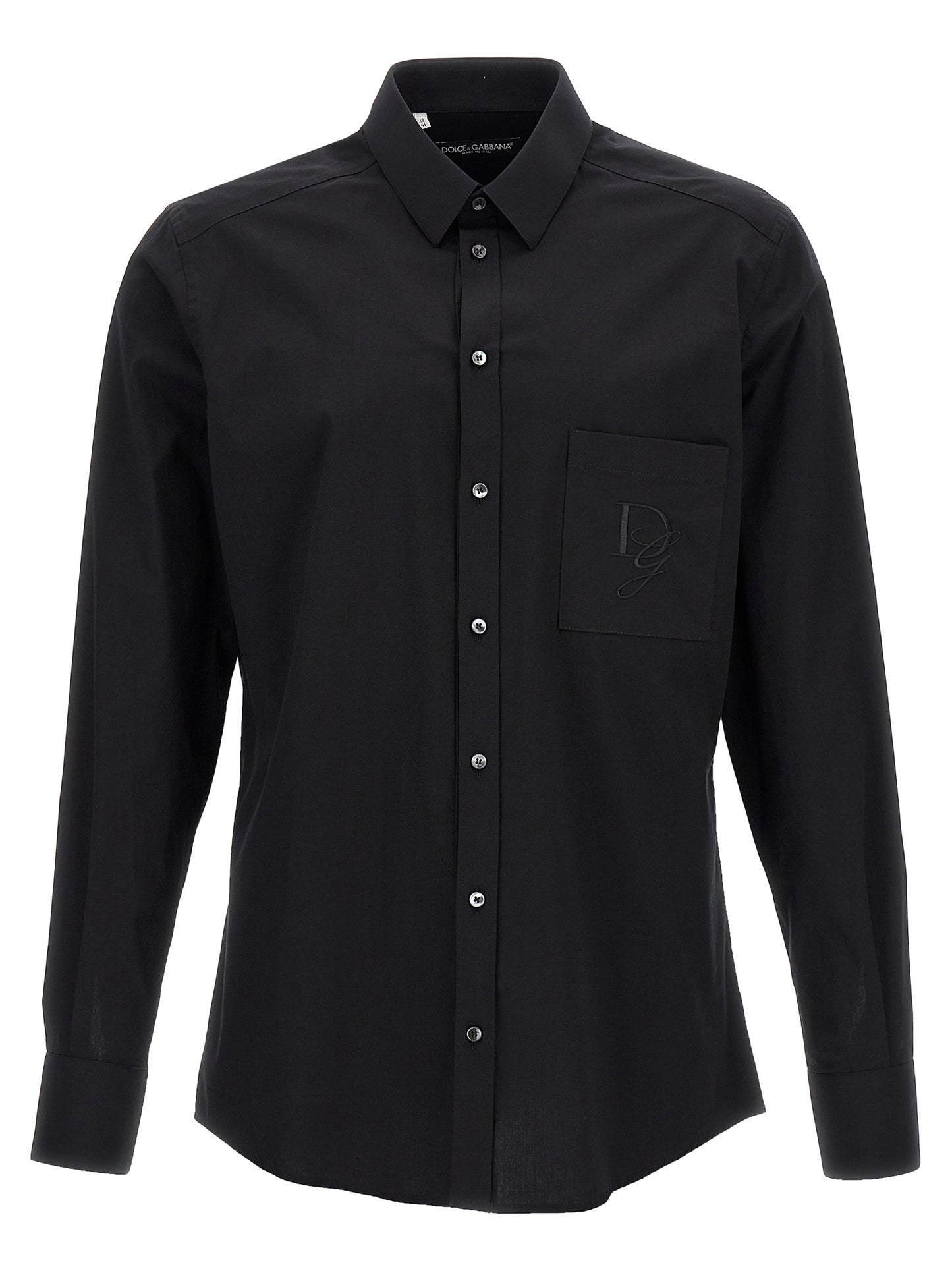 Dolce & Gabbana Men Logo Embroidery Shirt DOLCE & GABBANA