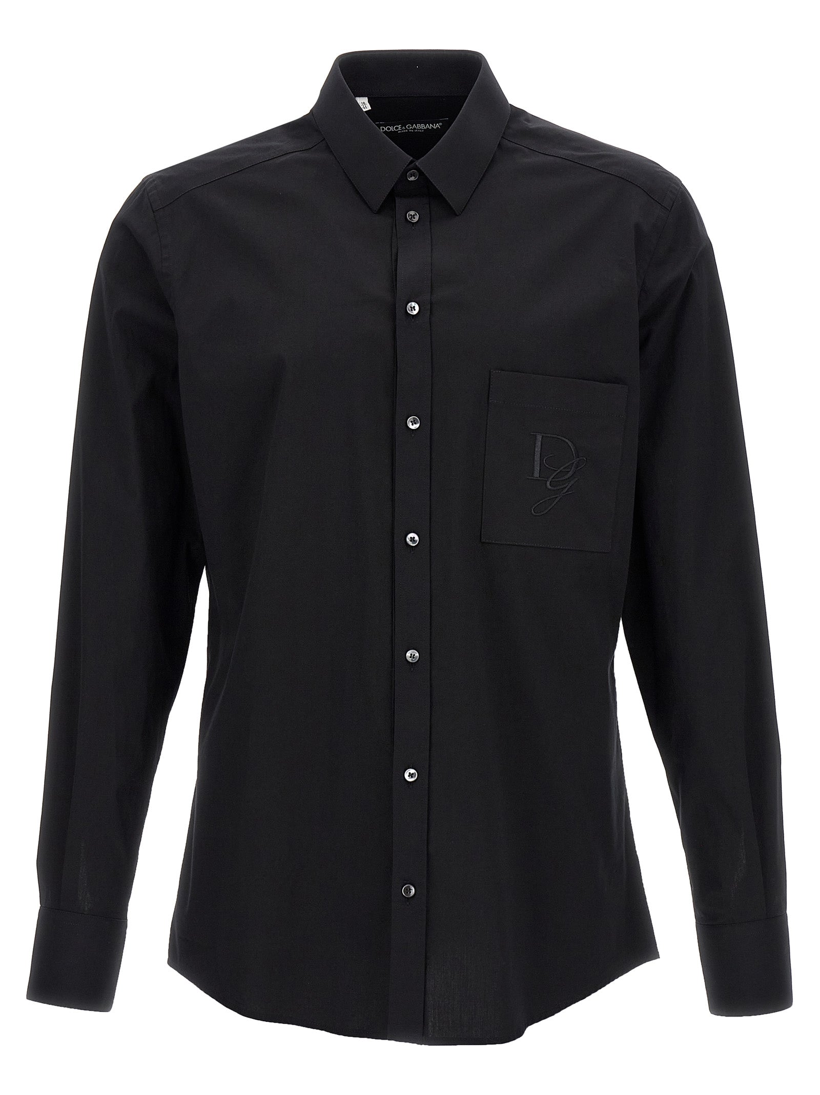 Dolce & Gabbana Men Logo Embroidery Shirt DOLCE & GABBANA