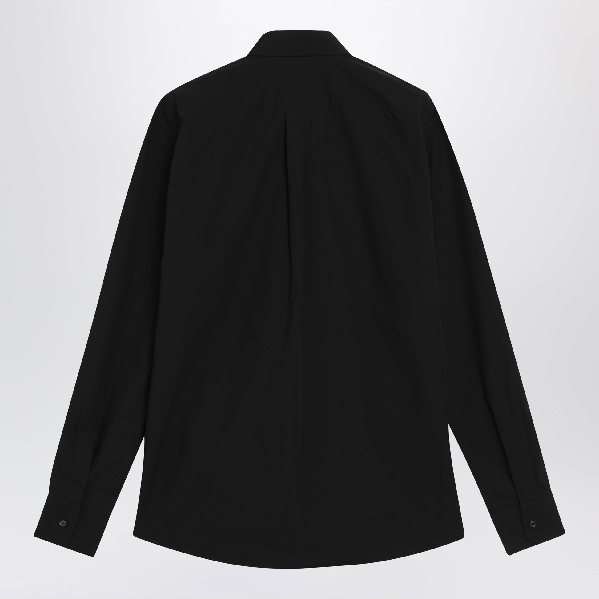 Dolce&Gabbana Black Cotton Shirt Men DOLCE & GABBANA