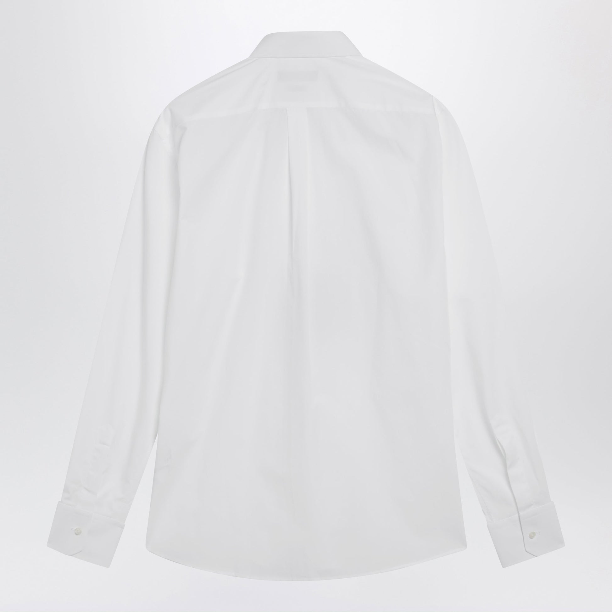 Dolce&Gabbana Martini White Cotton Poplin Shirt Men DOLCE & GABBANA