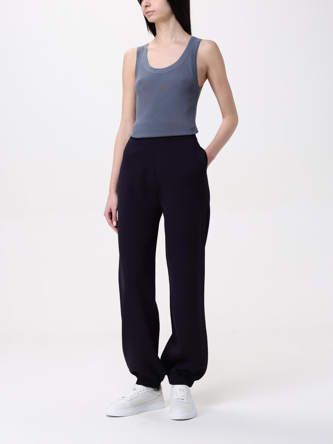 Max Mara Pants Woman Blue MAX MARA