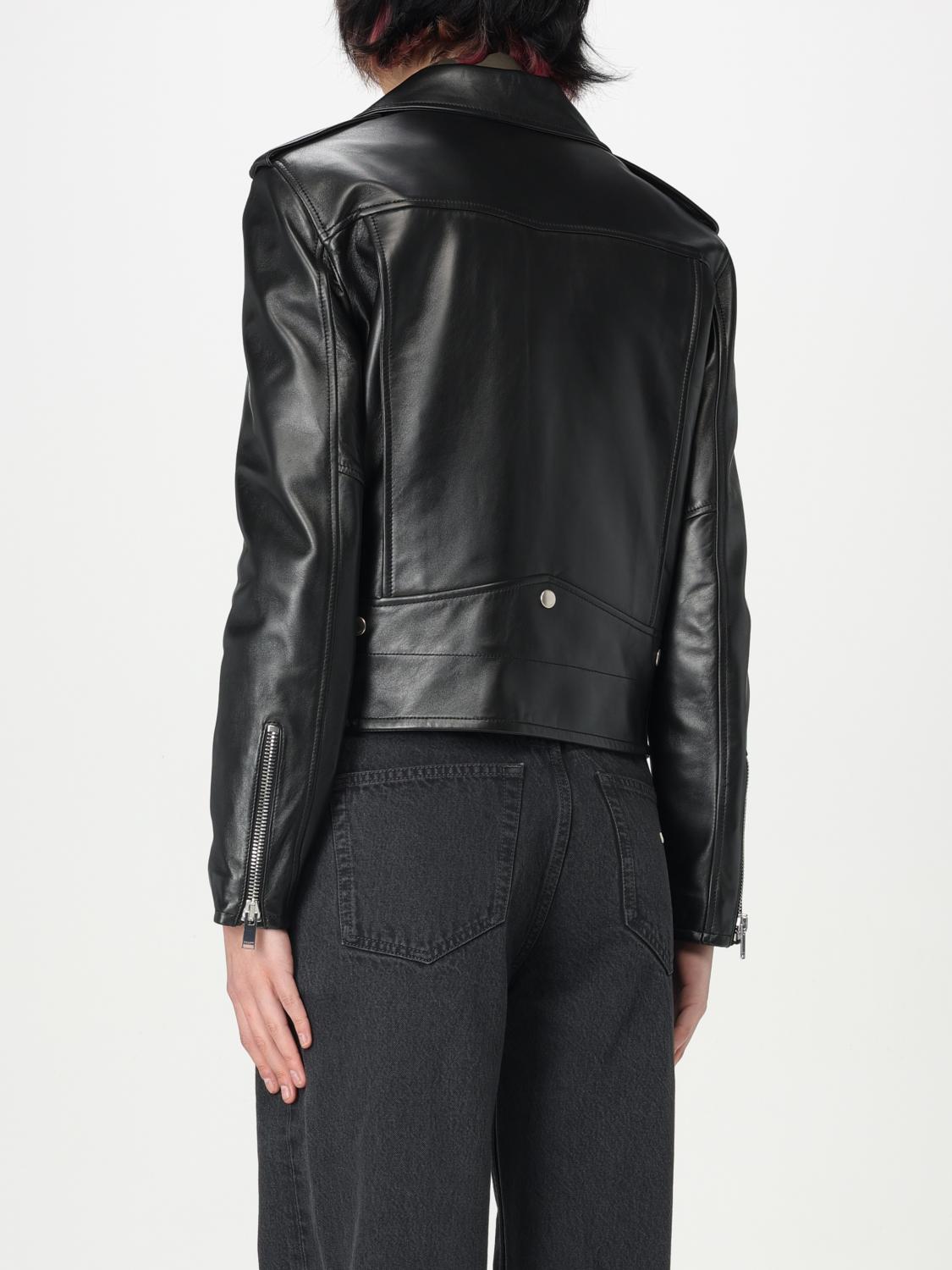 Saint Laurent Jacket Woman Black SAINT LAURENT