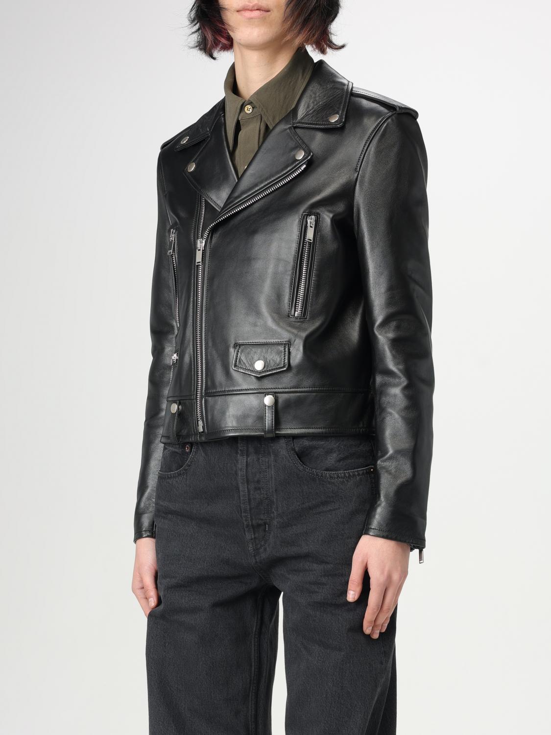 Saint Laurent Jacket Woman Black SAINT LAURENT