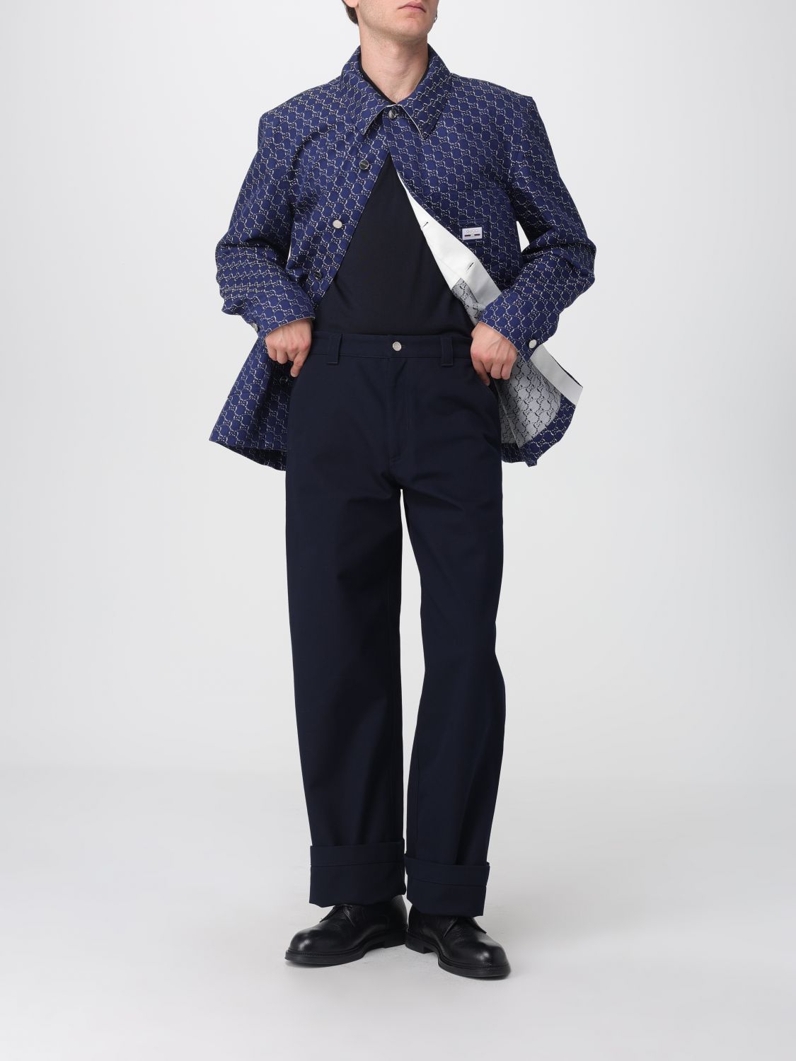 Gucci Jacket Men Blue GUCCI