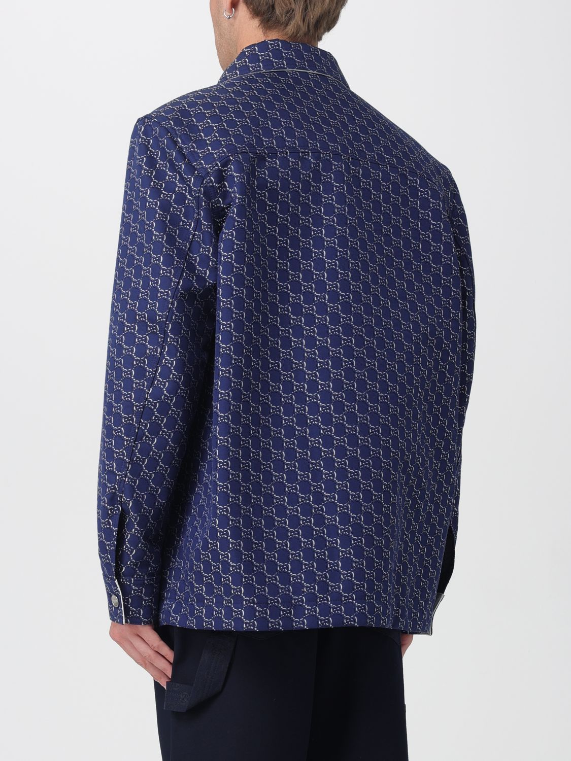 Gucci Jacket Men Blue GUCCI