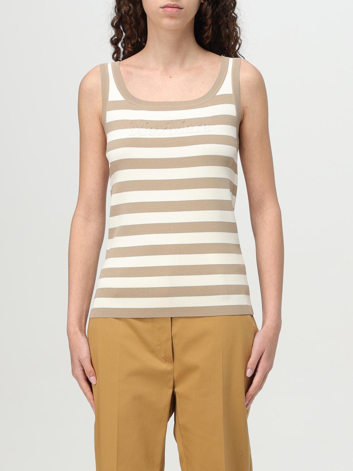 Max Mara Top Woman Ivory
