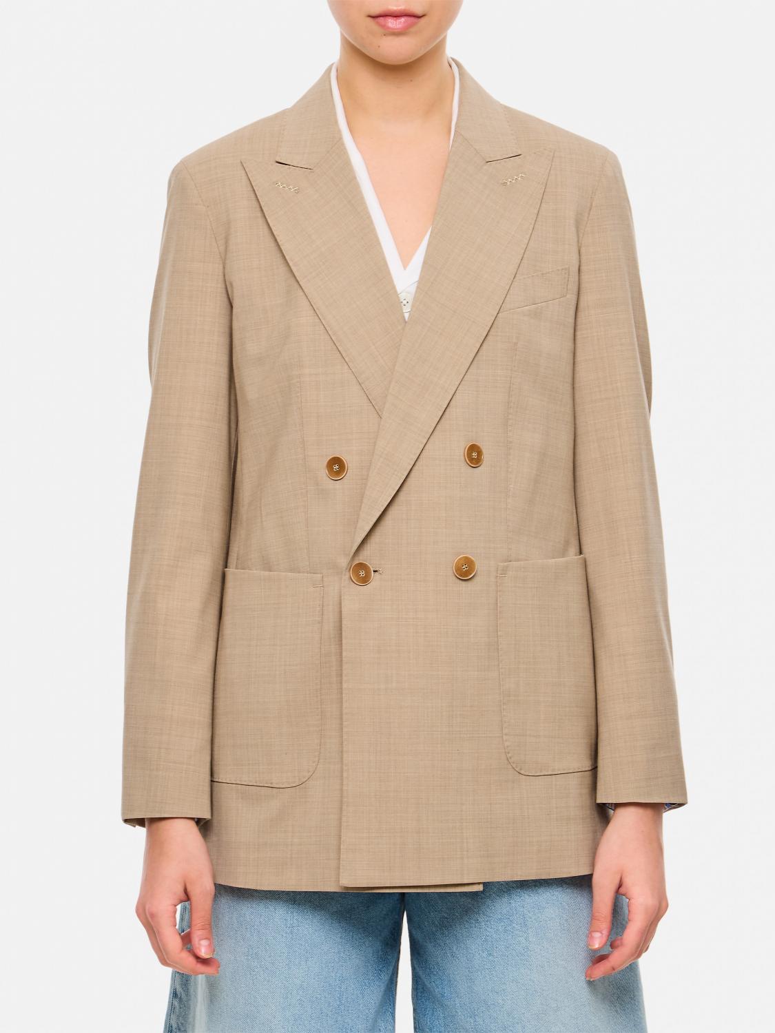 Max Mara Blazer Woman Beige MAX MARA