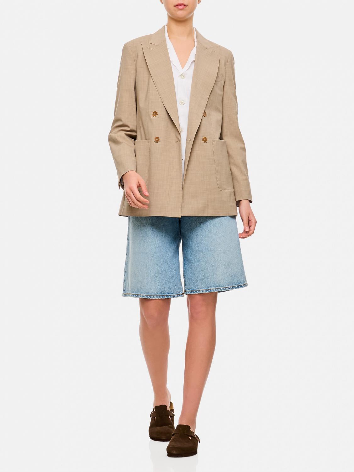Max Mara Blazer Woman Beige MAX MARA
