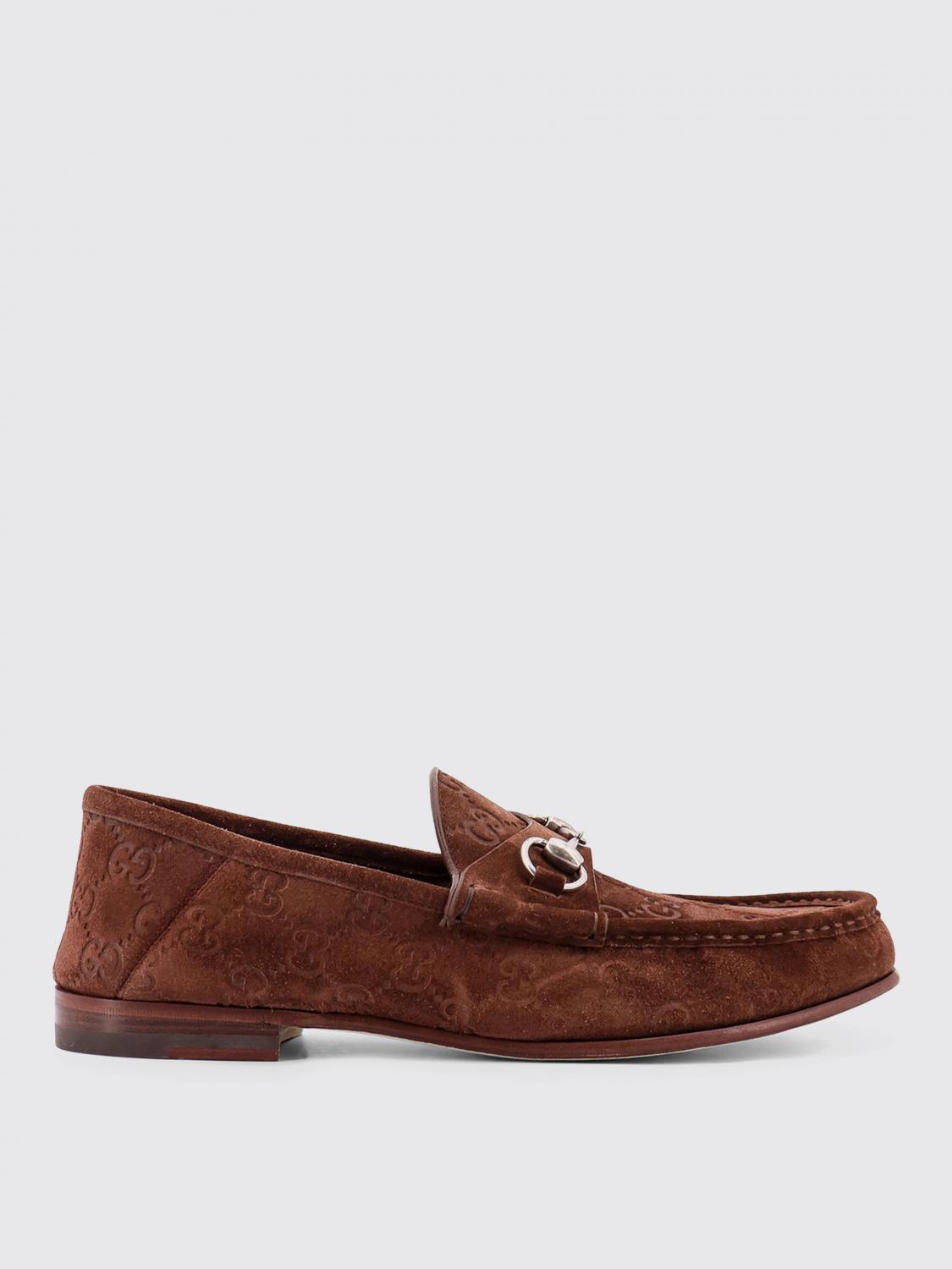 Gucci Loafers Men Brown GUCCI