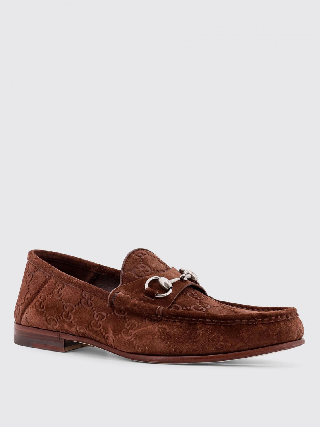 Gucci Loafers Men Brown GUCCI