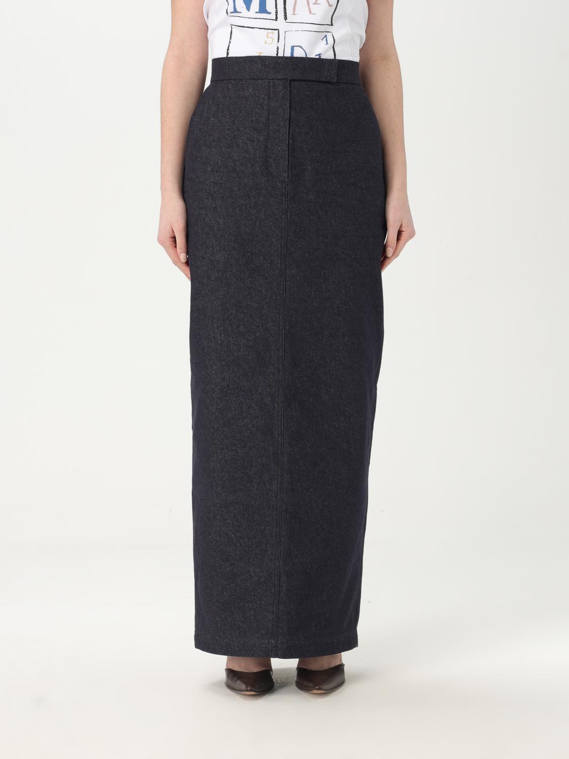 Max Mara Skirt Woman Blue MAX MARA