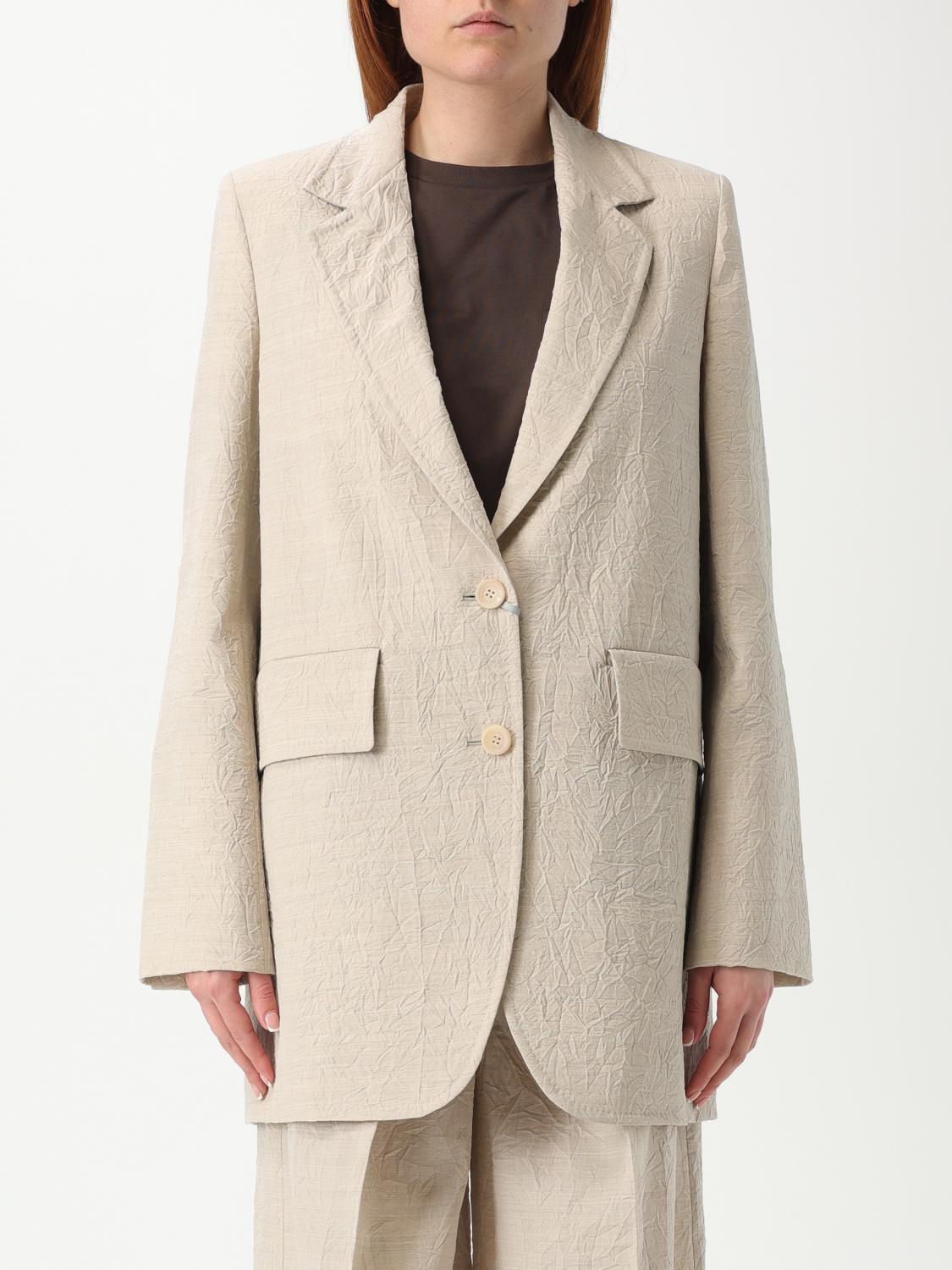 Max Mara Jacket Woman Beige MAX MARA