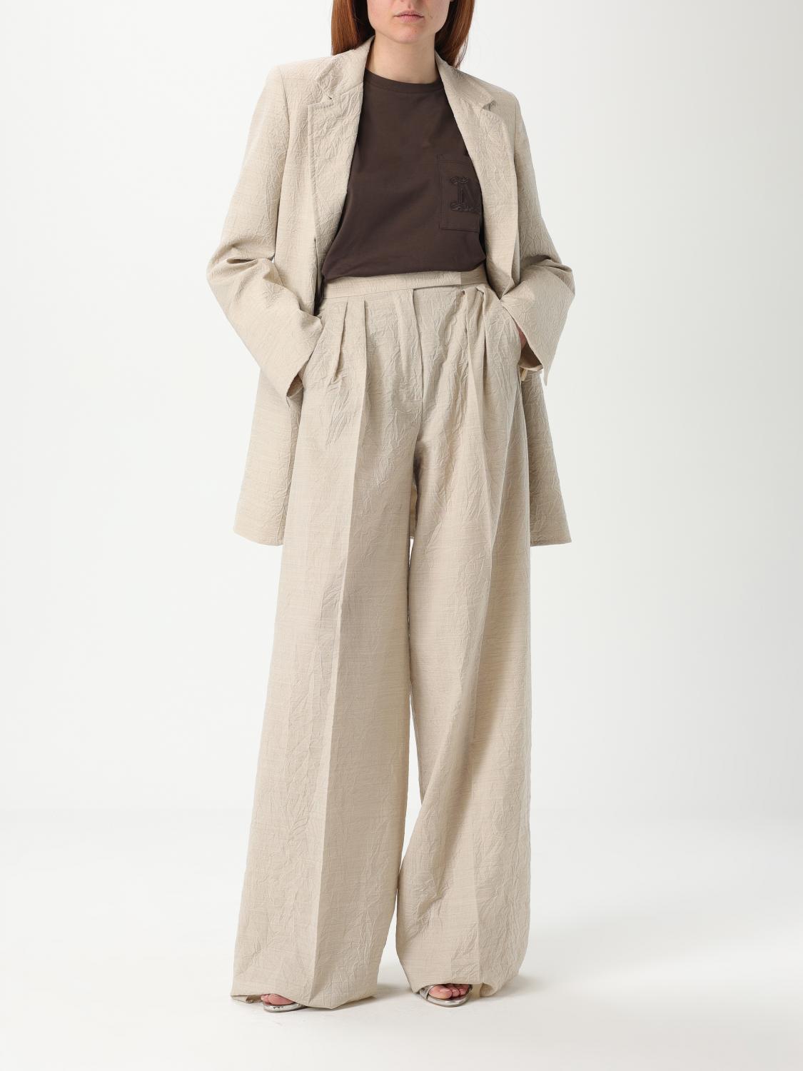 Max Mara Jacket Woman Beige MAX MARA