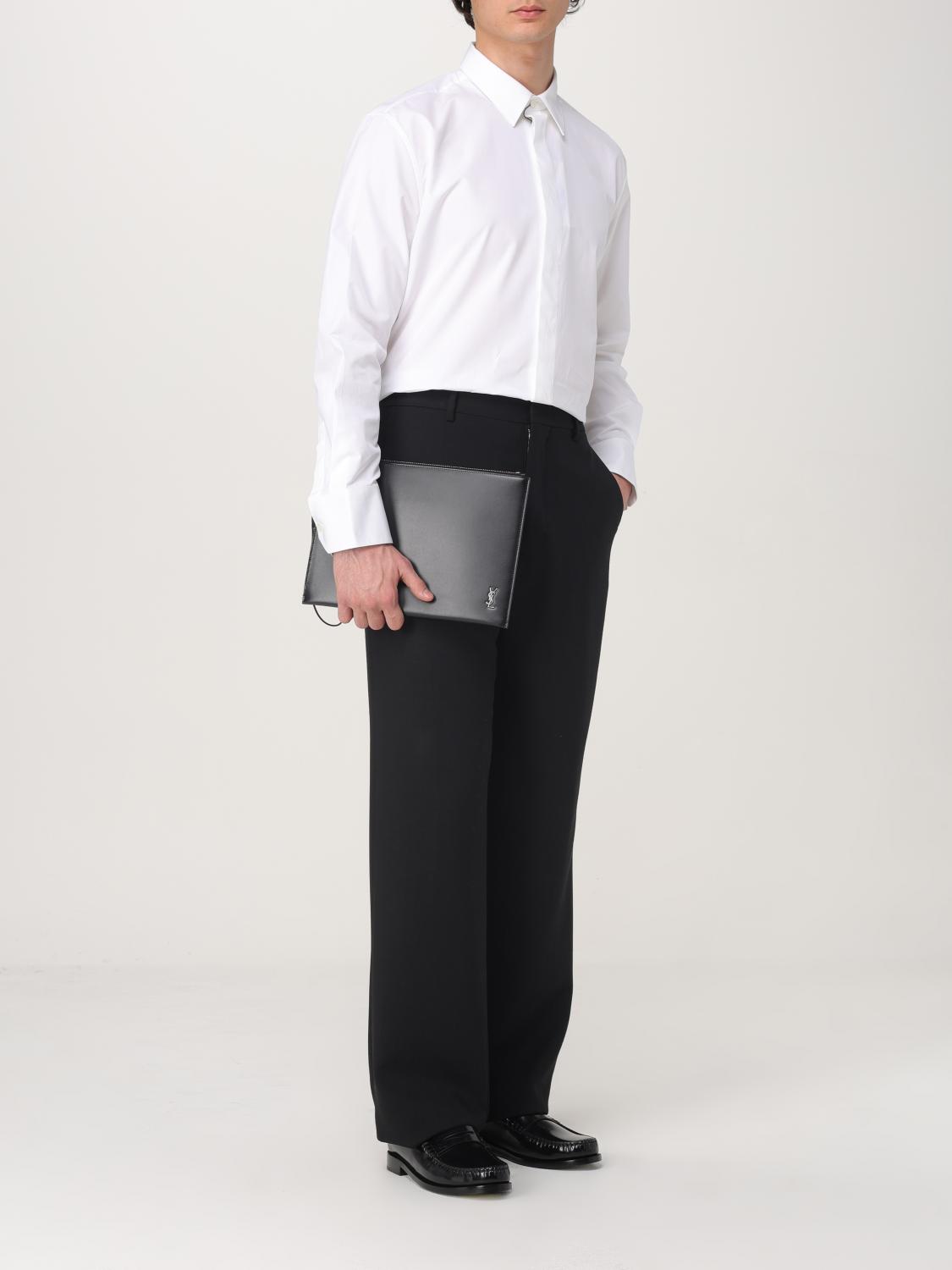 Saint Laurent Shirt Men White SAINT LAURENT