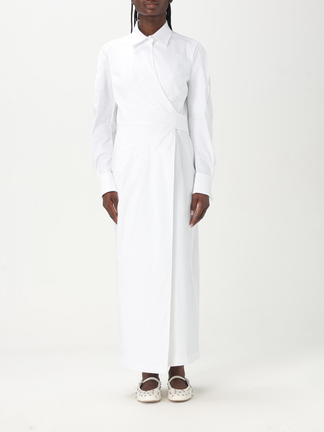 Max Mara Dress Woman White MAX MARA