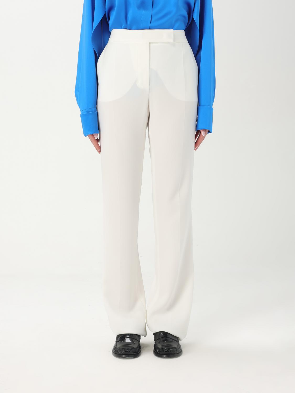 Max Mara Pants Woman White