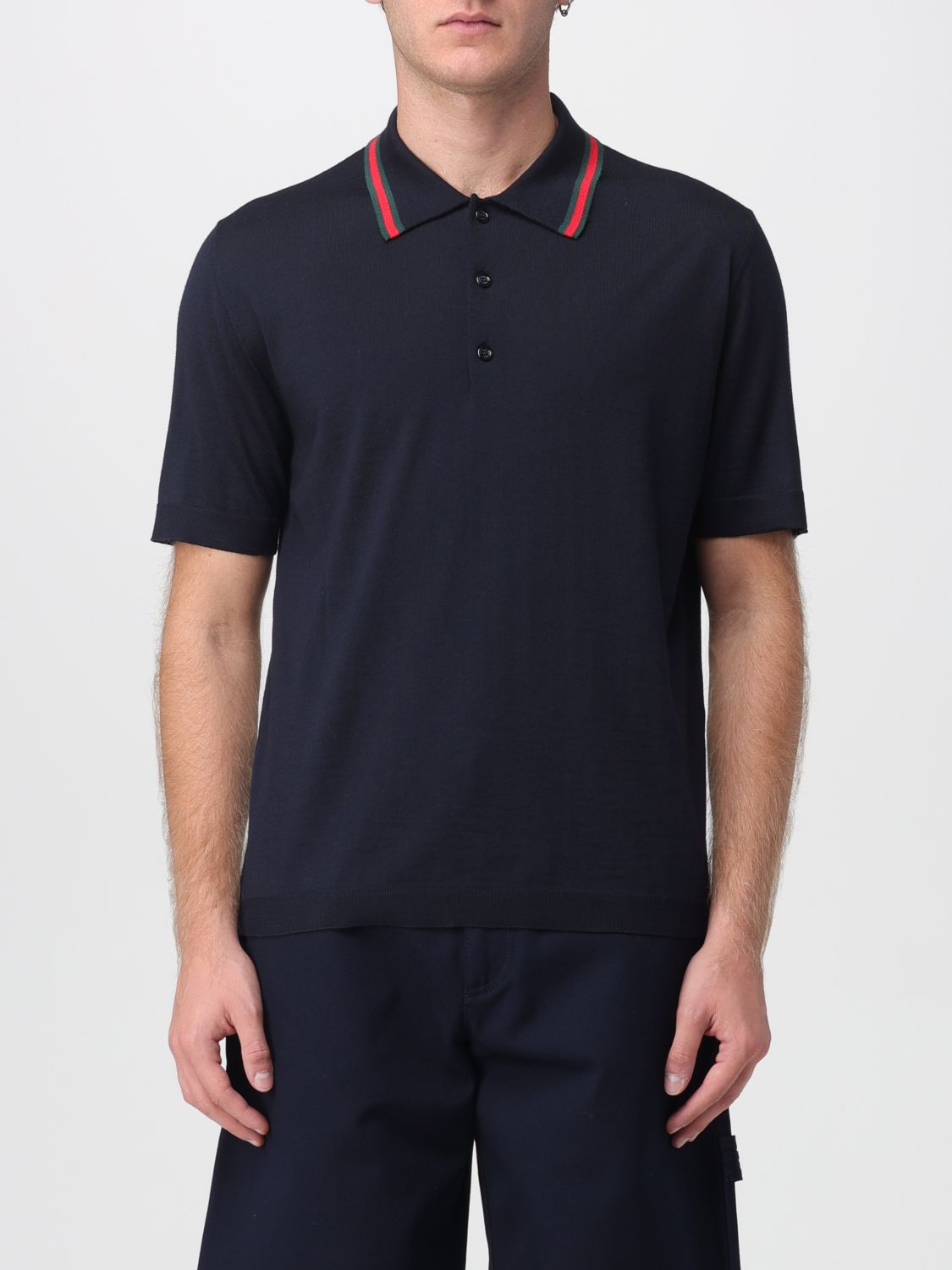 Gucci Polo Shirt Men Ink GUCCI