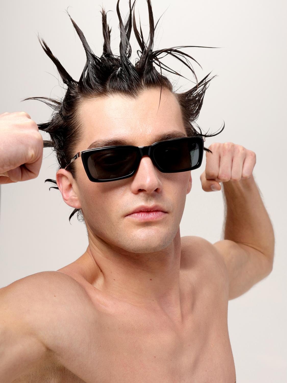 Saint Laurent Sunglasses Men Black SAINT LAURENT