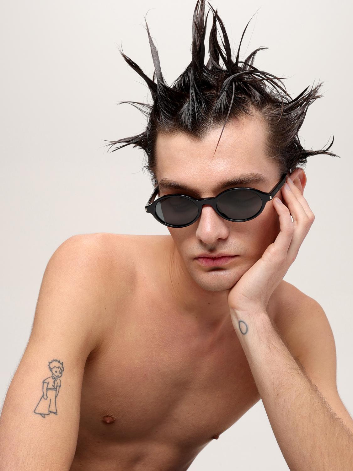 Saint Laurent Sunglasses Men Black SAINT LAURENT