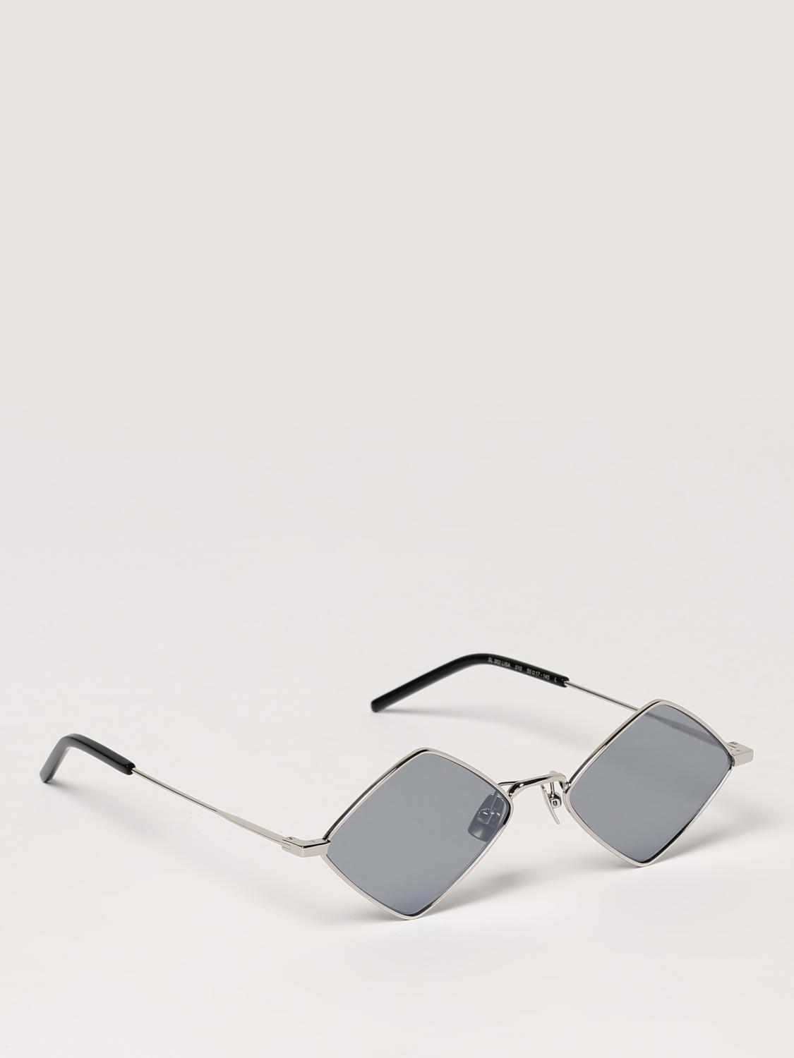 Saint Laurent Sunglasses Woman Silver SAINT LAURENT