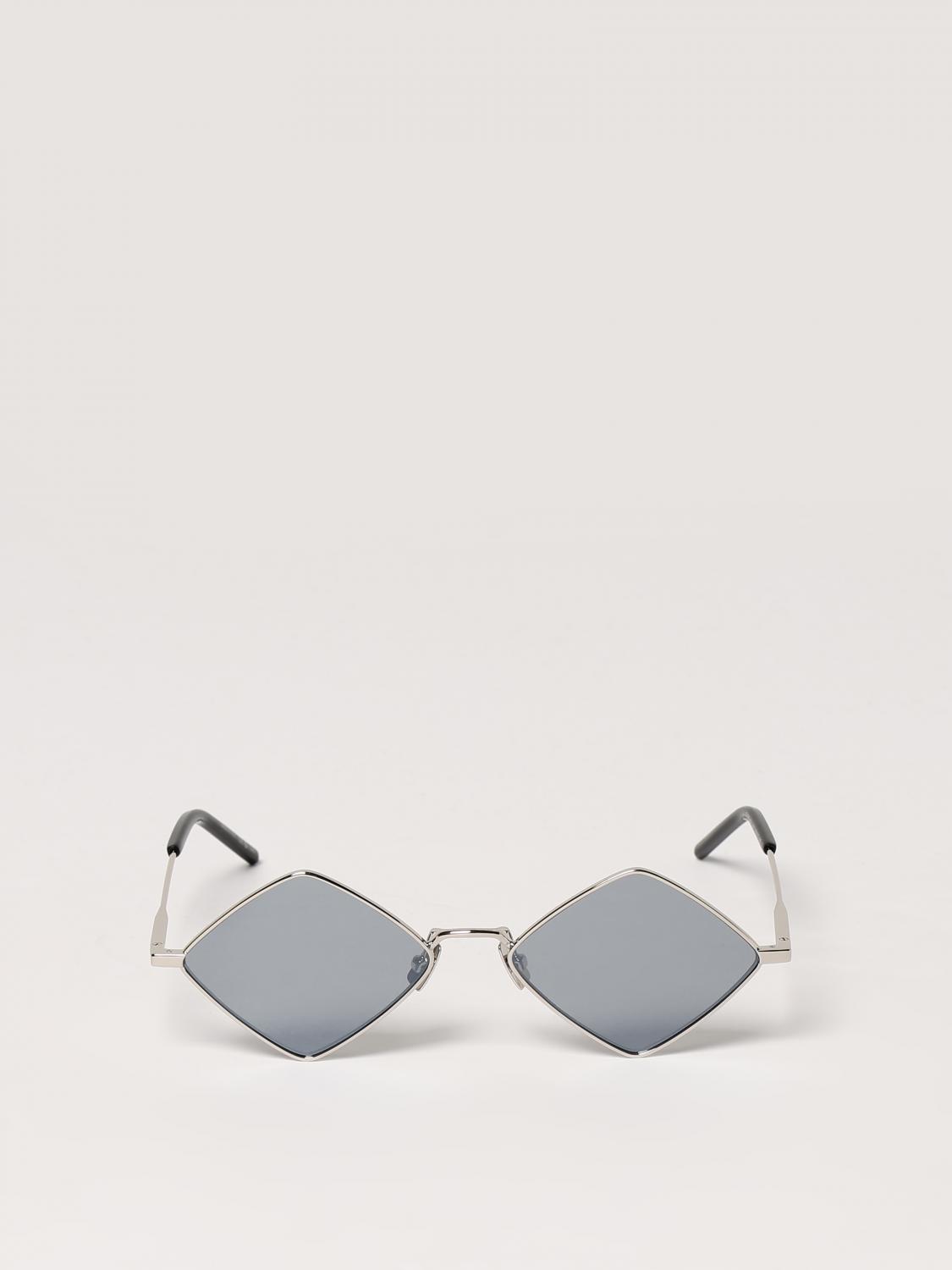 Saint Laurent Sunglasses Woman Silver SAINT LAURENT