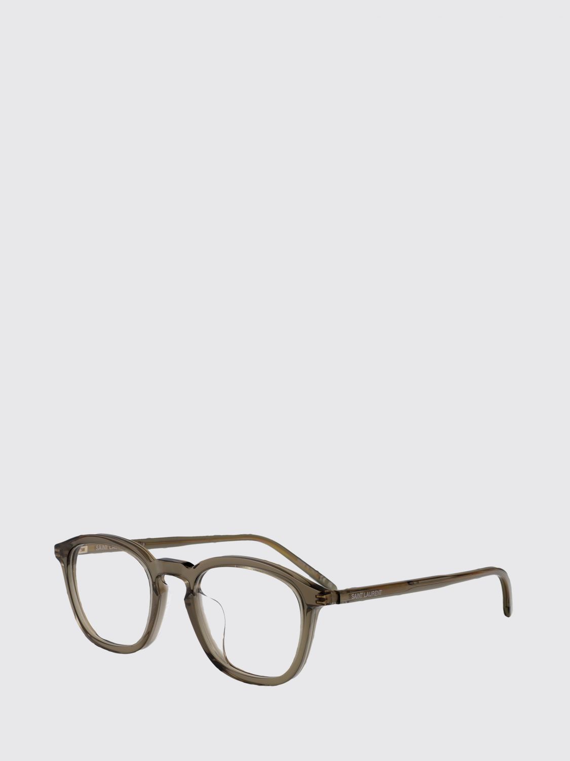 Saint Laurent Optical Frames Men Cocoa SAINT LAURENT