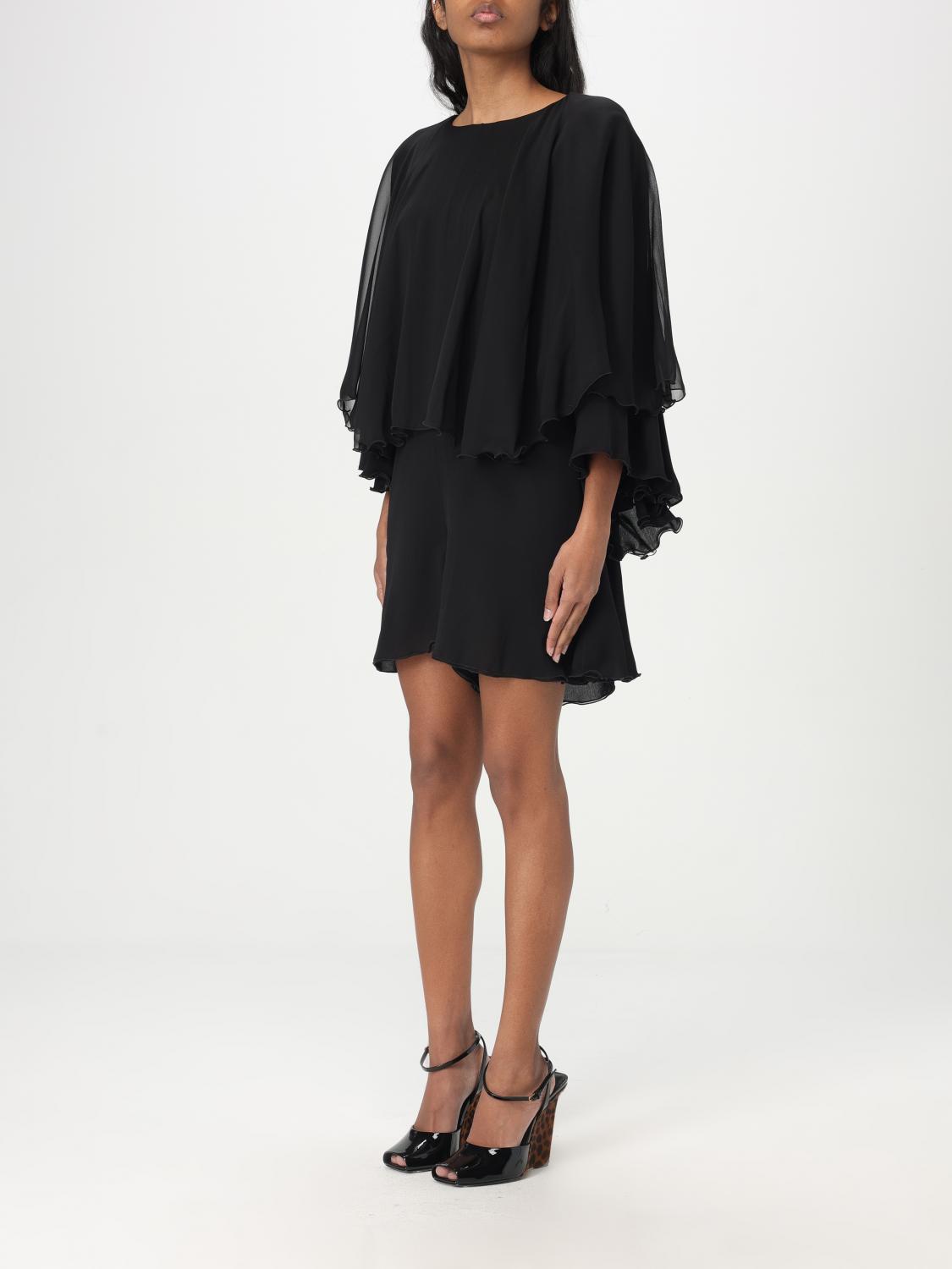 Saint Laurent Jumpsuit Woman Black SAINT LAURENT