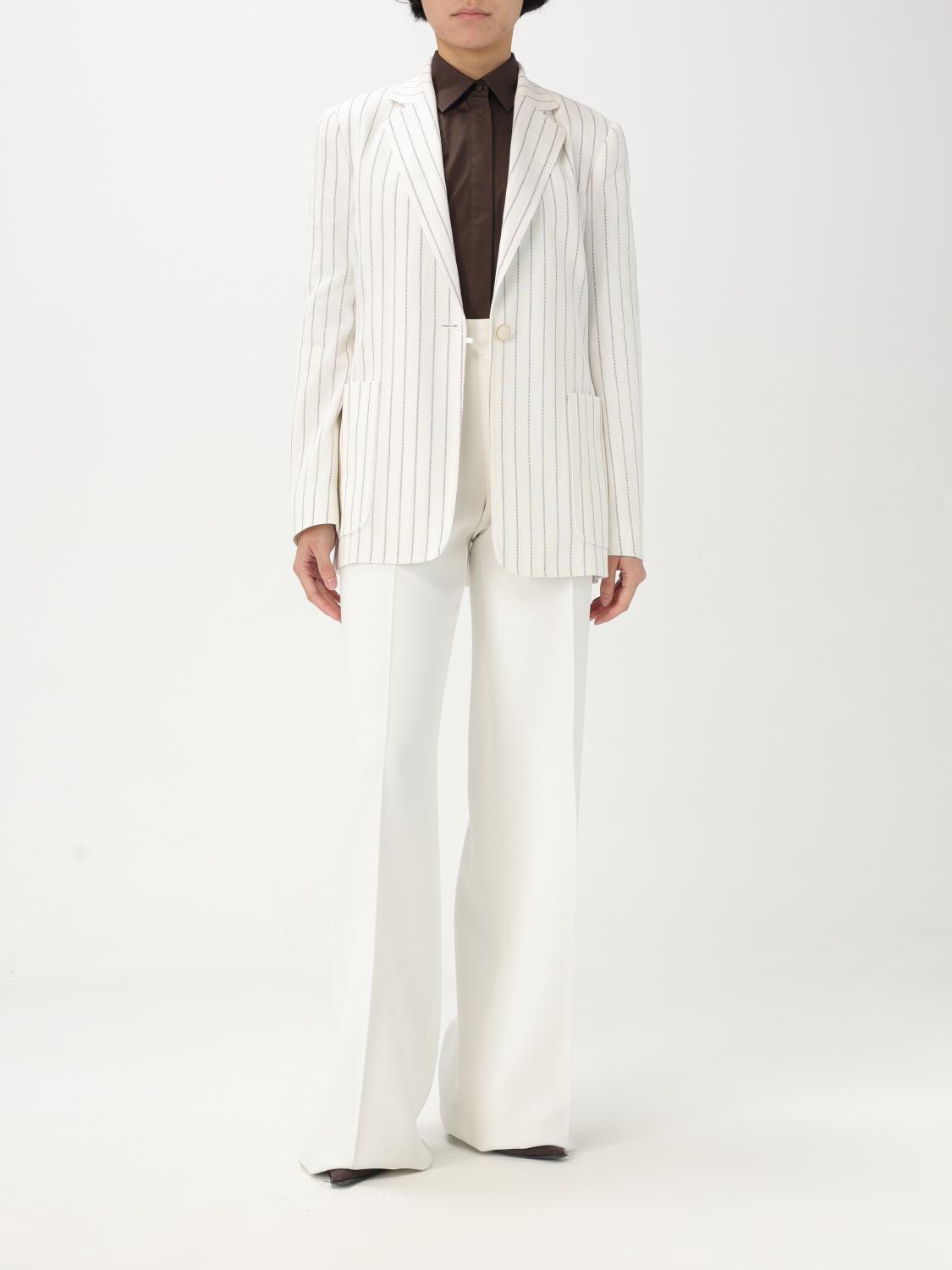 Max Mara Jacket Woman White MAX MARA