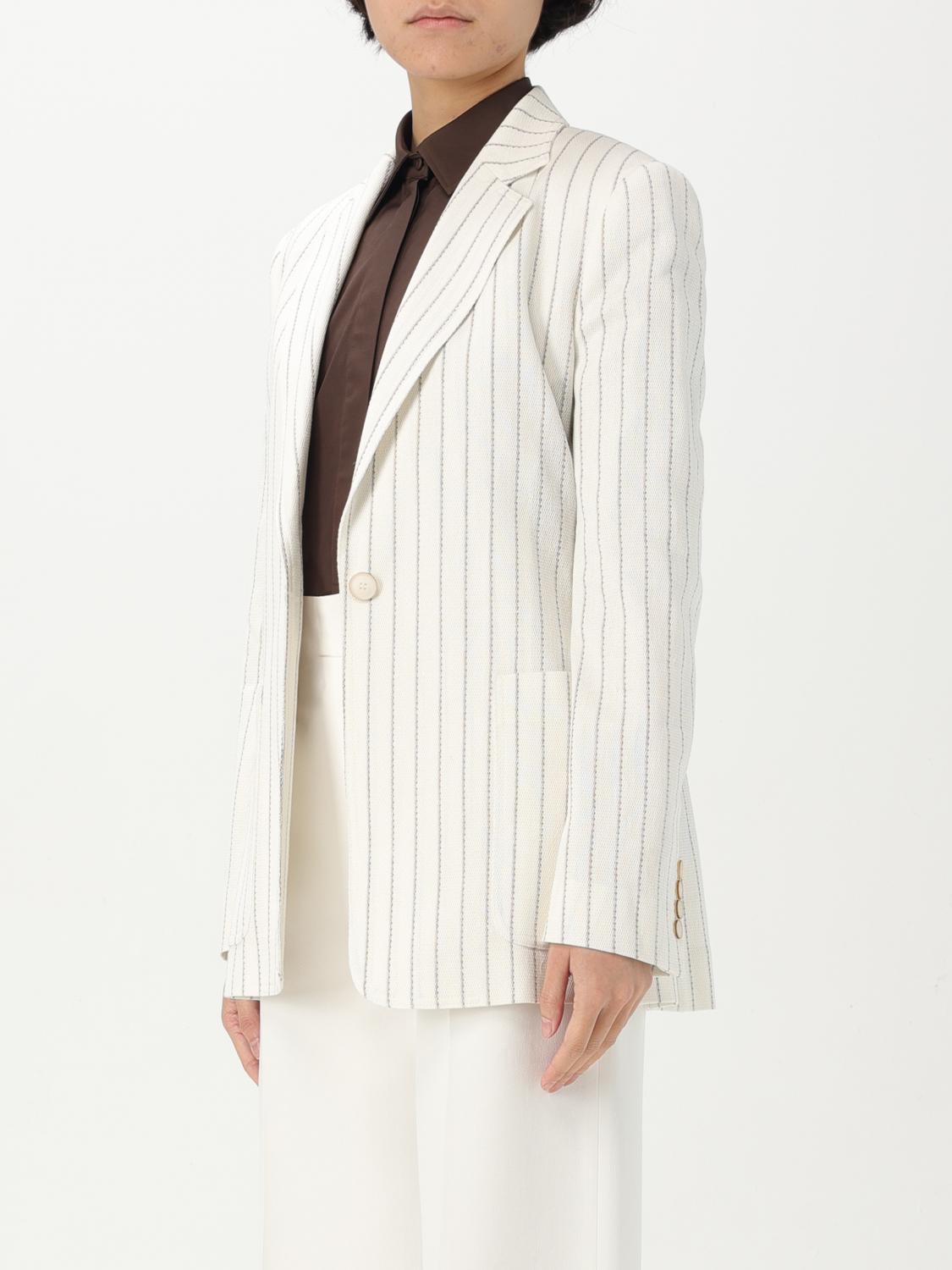 Max Mara Jacket Woman White MAX MARA