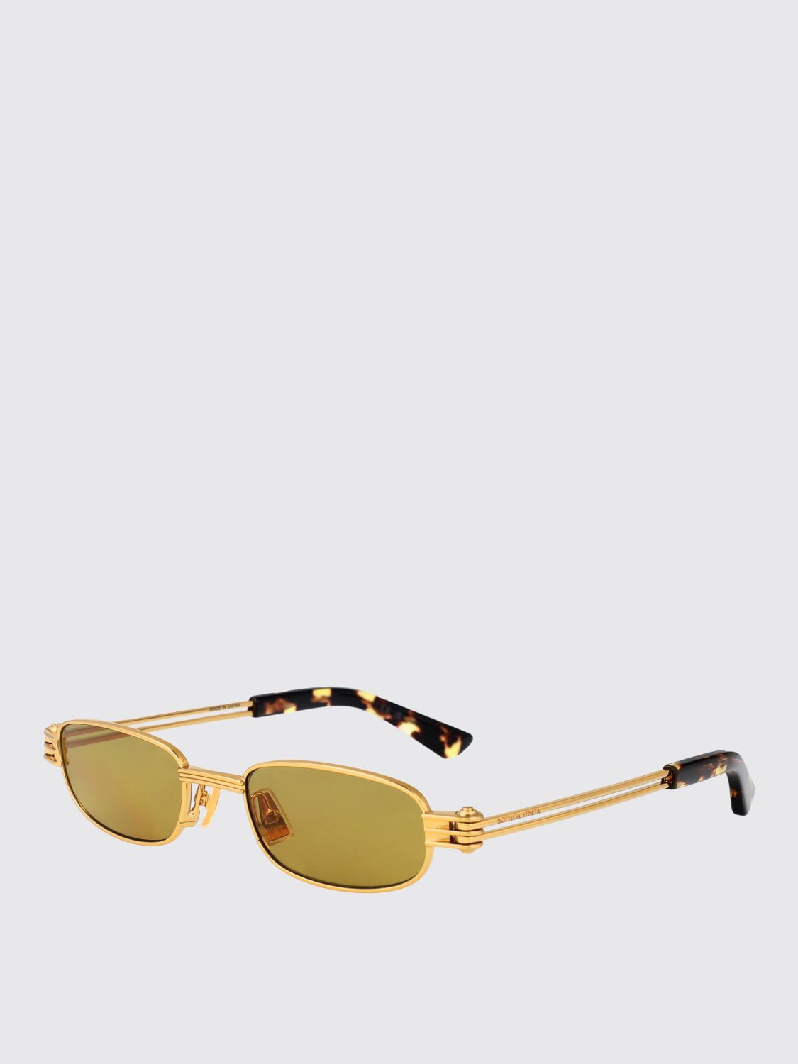 Bottega Veneta Sunglasses Men Gold BOTTEGA VENETA